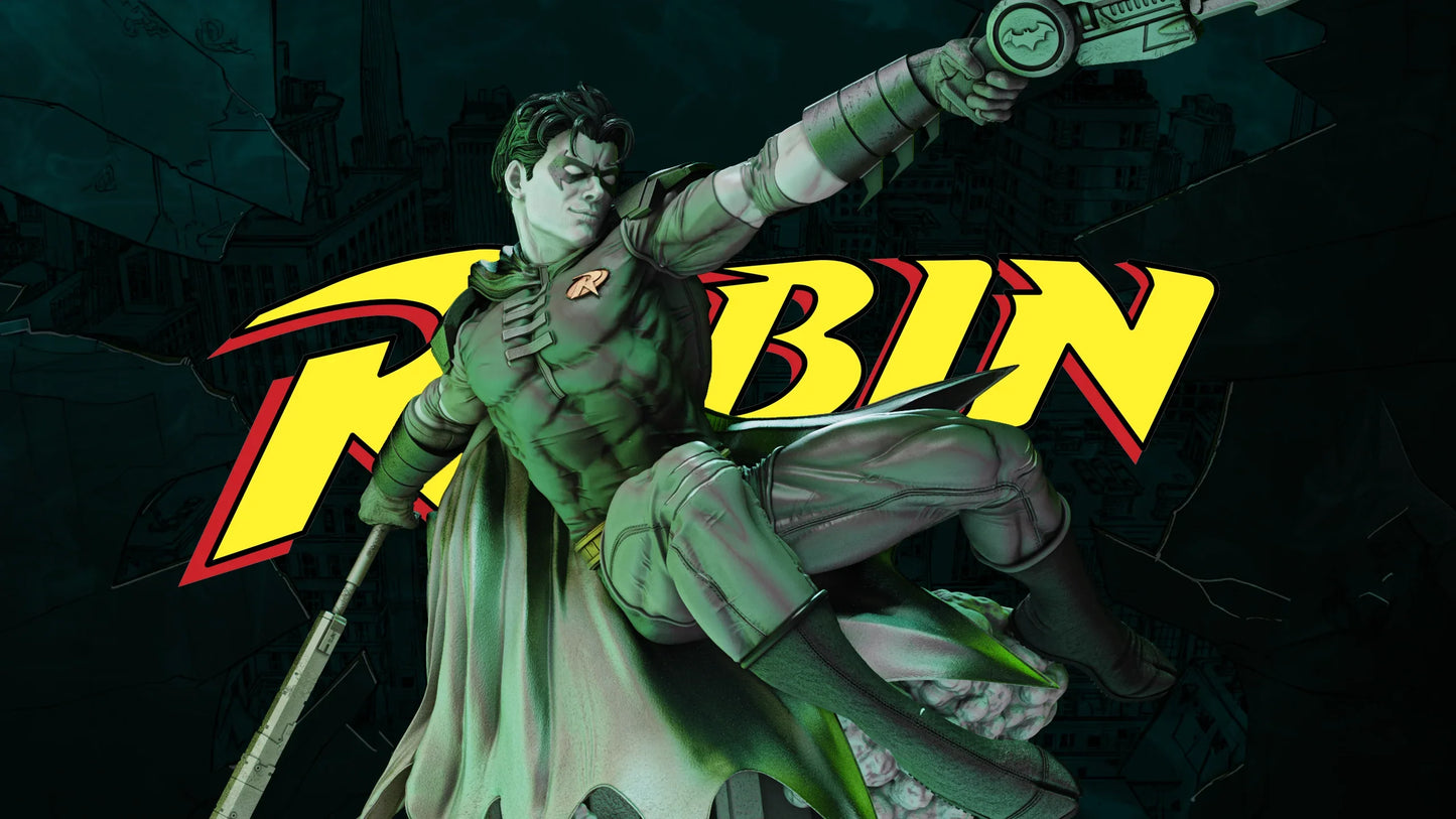 Robin Tim - Young Justice - STL 3D Print Files - 3D Printed Garage Kit ガレージキット Resin Model Scale Figure フィギュア