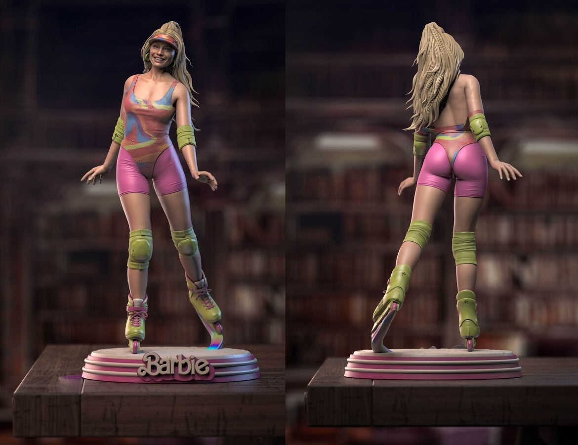 1523 Margot Robbie Special Edition - Barbie - STL 3D Print Files - 3D Printed Garage Kit ガレージキット Resin Model Scale Figure フィギュア