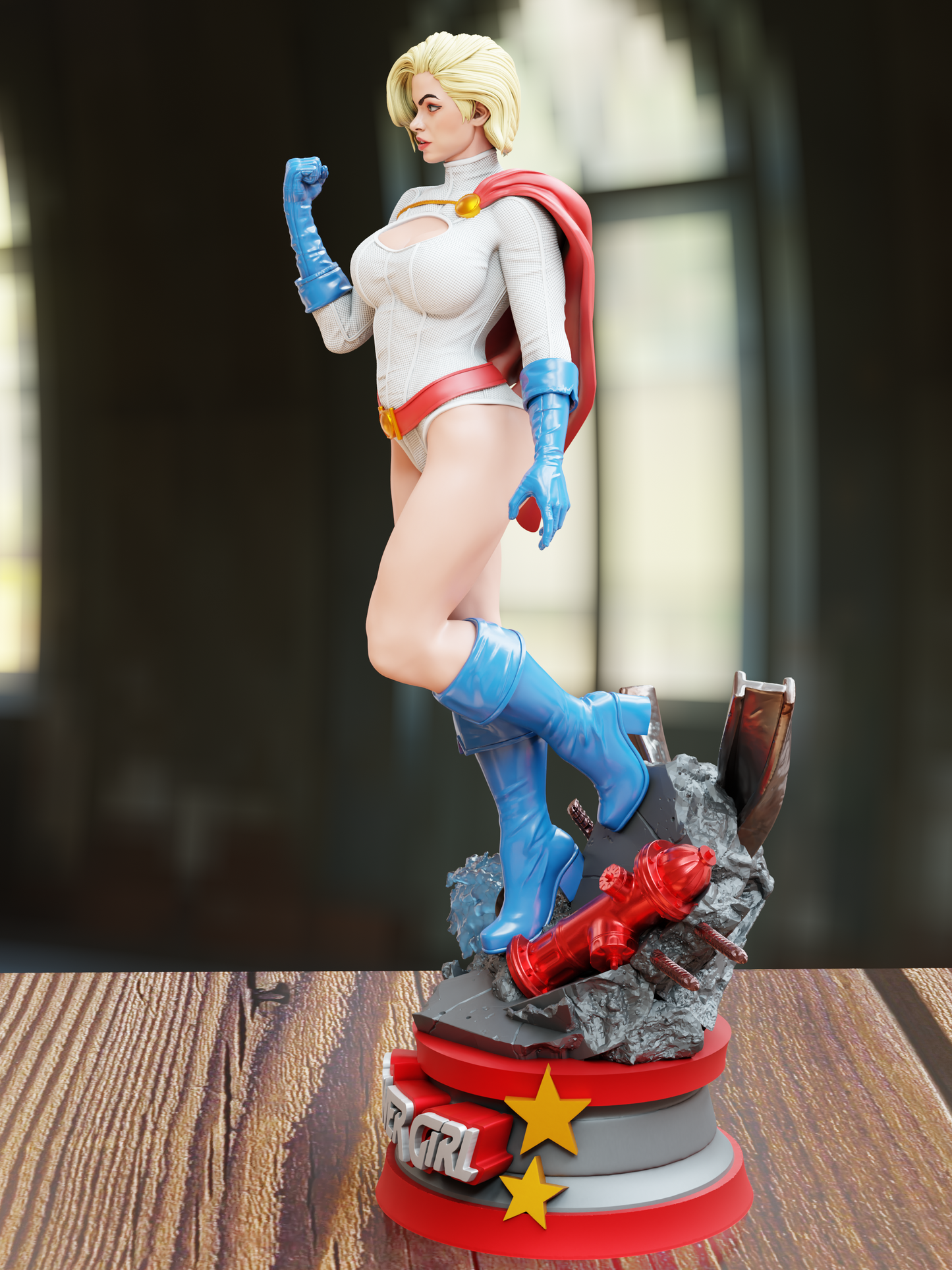 Power Girl 1/8 Scale
