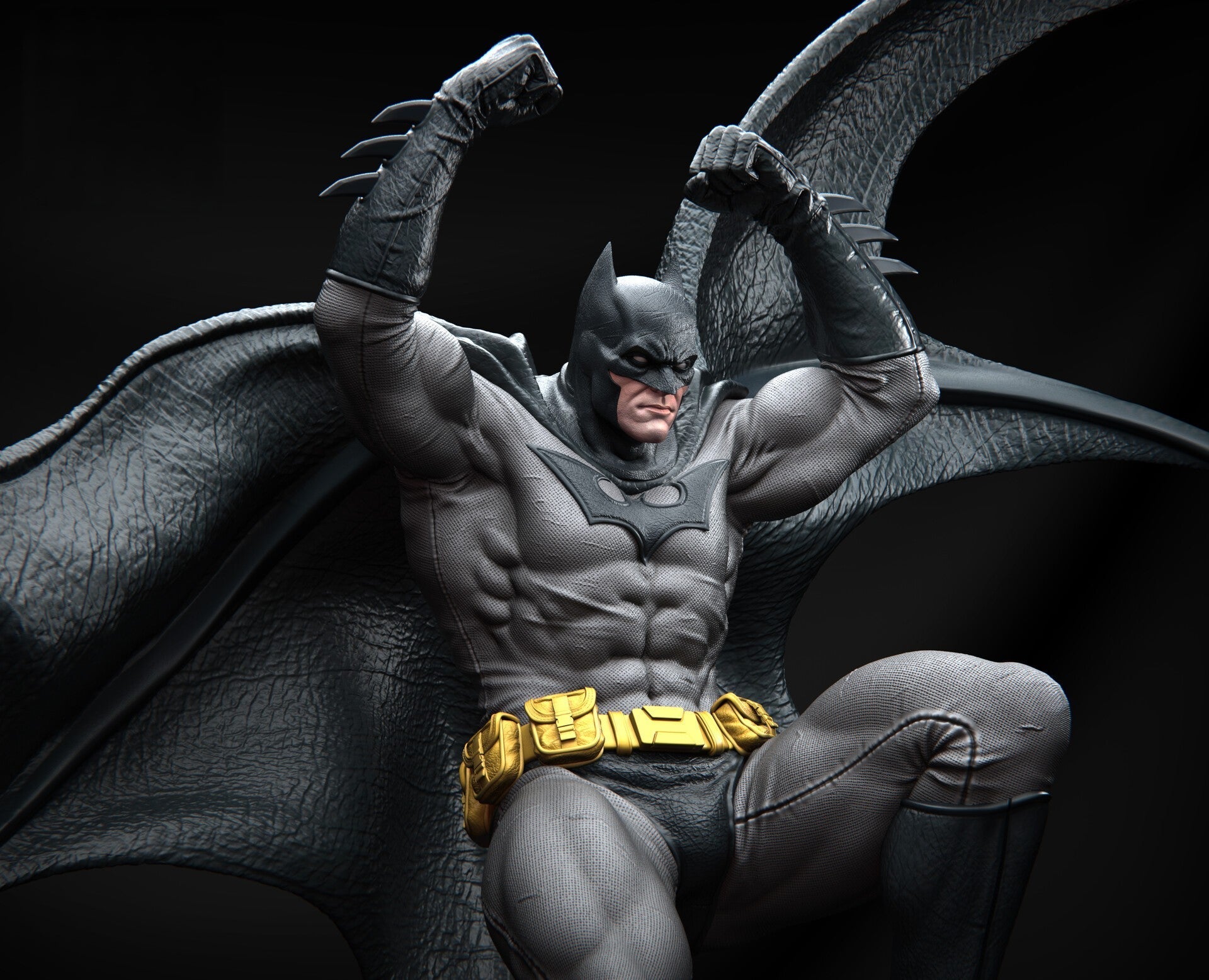 1482 Batman - DC Comics - STL 3D Print Files - 3D Printed Garage Kit ガレージキット Resin Model Scale Figure フィギュア