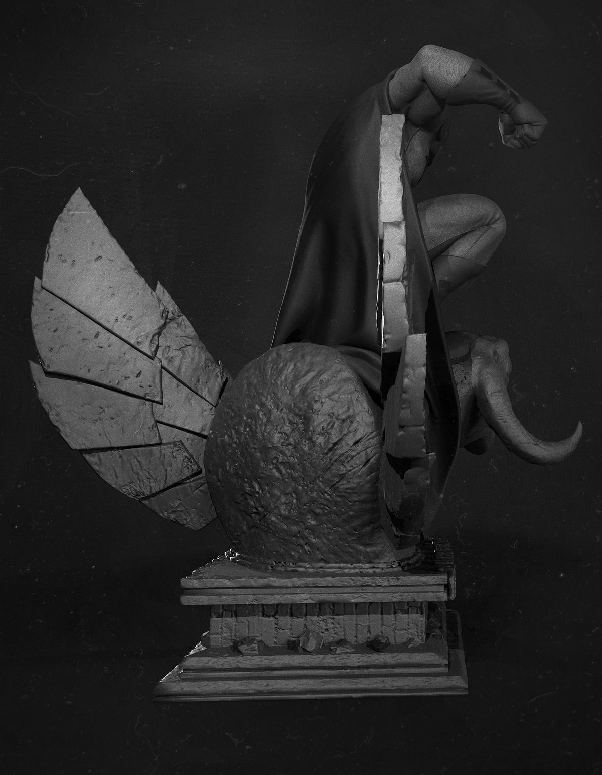 1847 Batman - DC Comics - STL 3D Print Files - 3D Printed Garage Kit ガレージキット Resin Model Scale Figure フィギュア