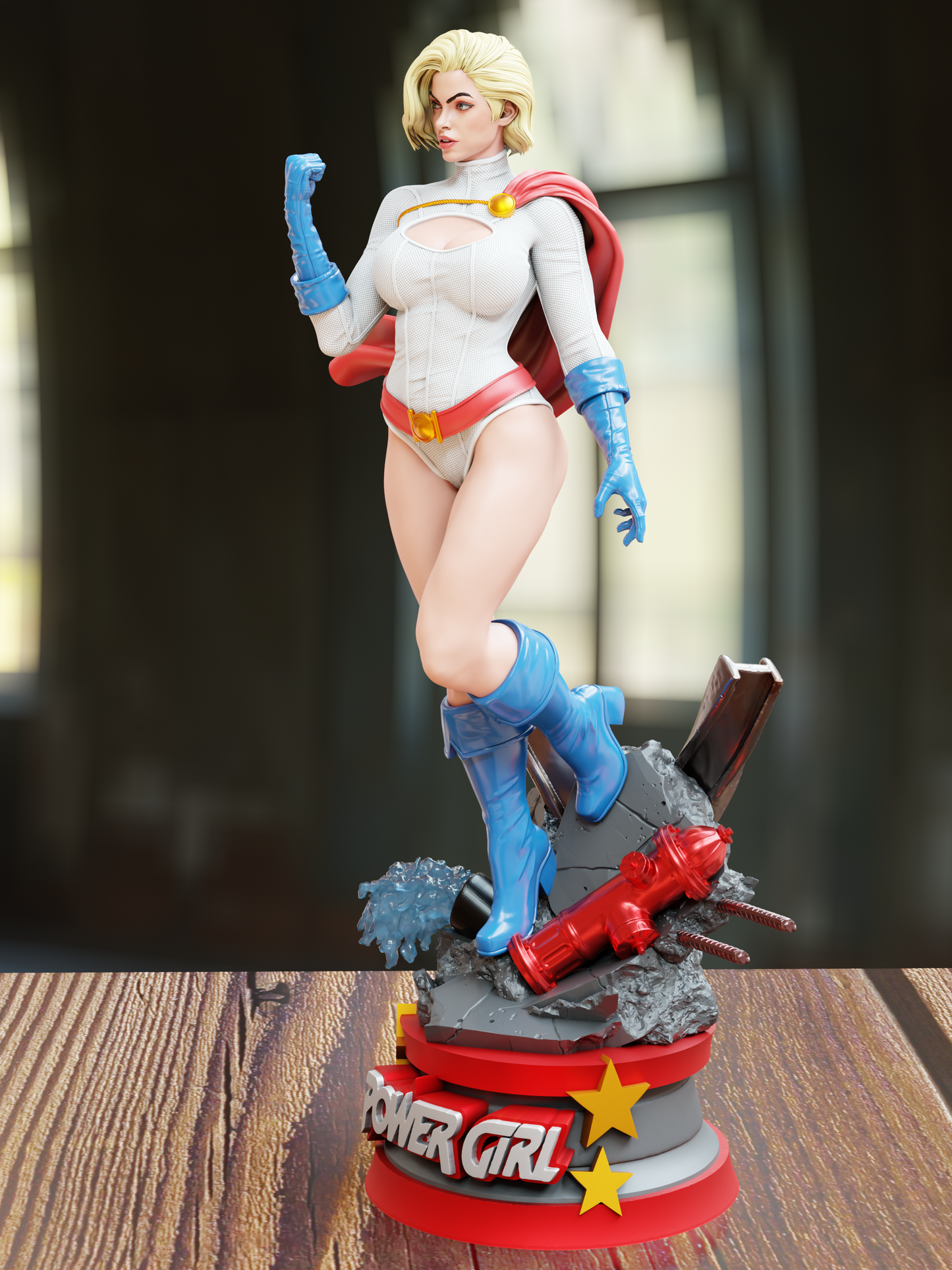 Power Girl 1/8 Scale