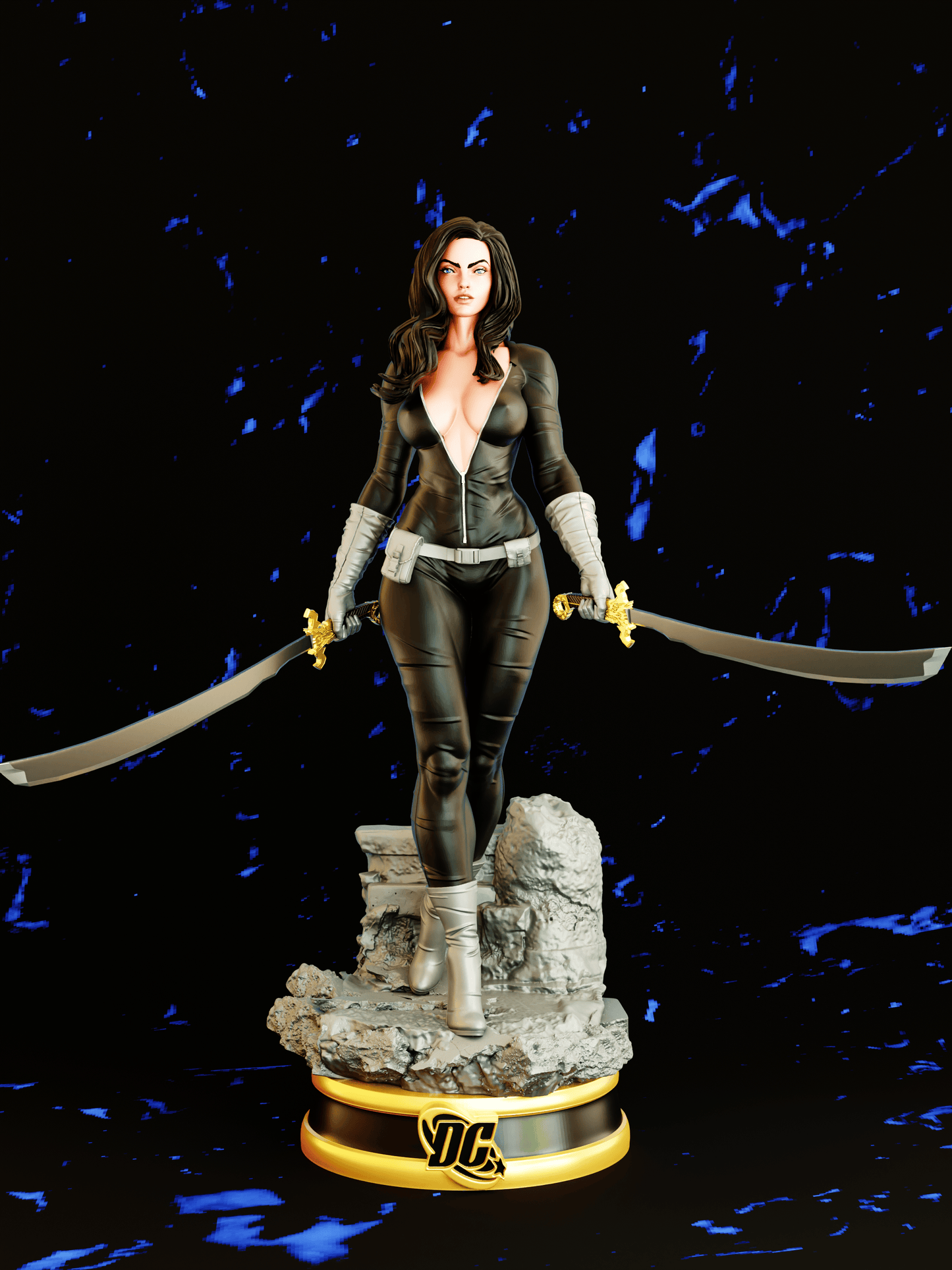 Talia al Ghul - DC Comics - 1/8 Scale - 3D Printed Garage Kit ガレージキット Resin Model Scale Figure フィギュア
