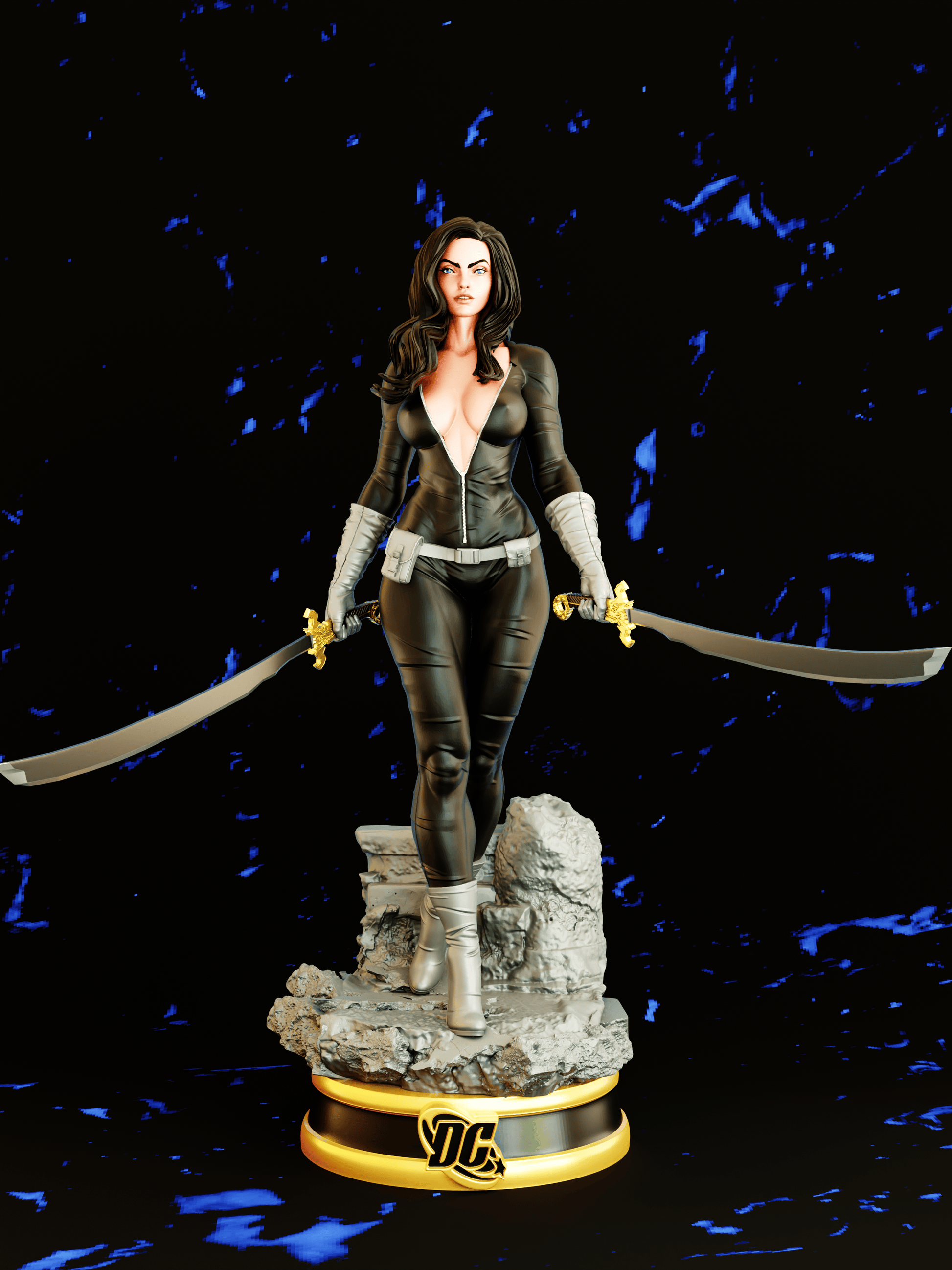 Talia al Ghul - DC Comics - 1/8 Scale - 3D Printed Garage Kit ガレージキット Resin Model Scale Figure フィギュア