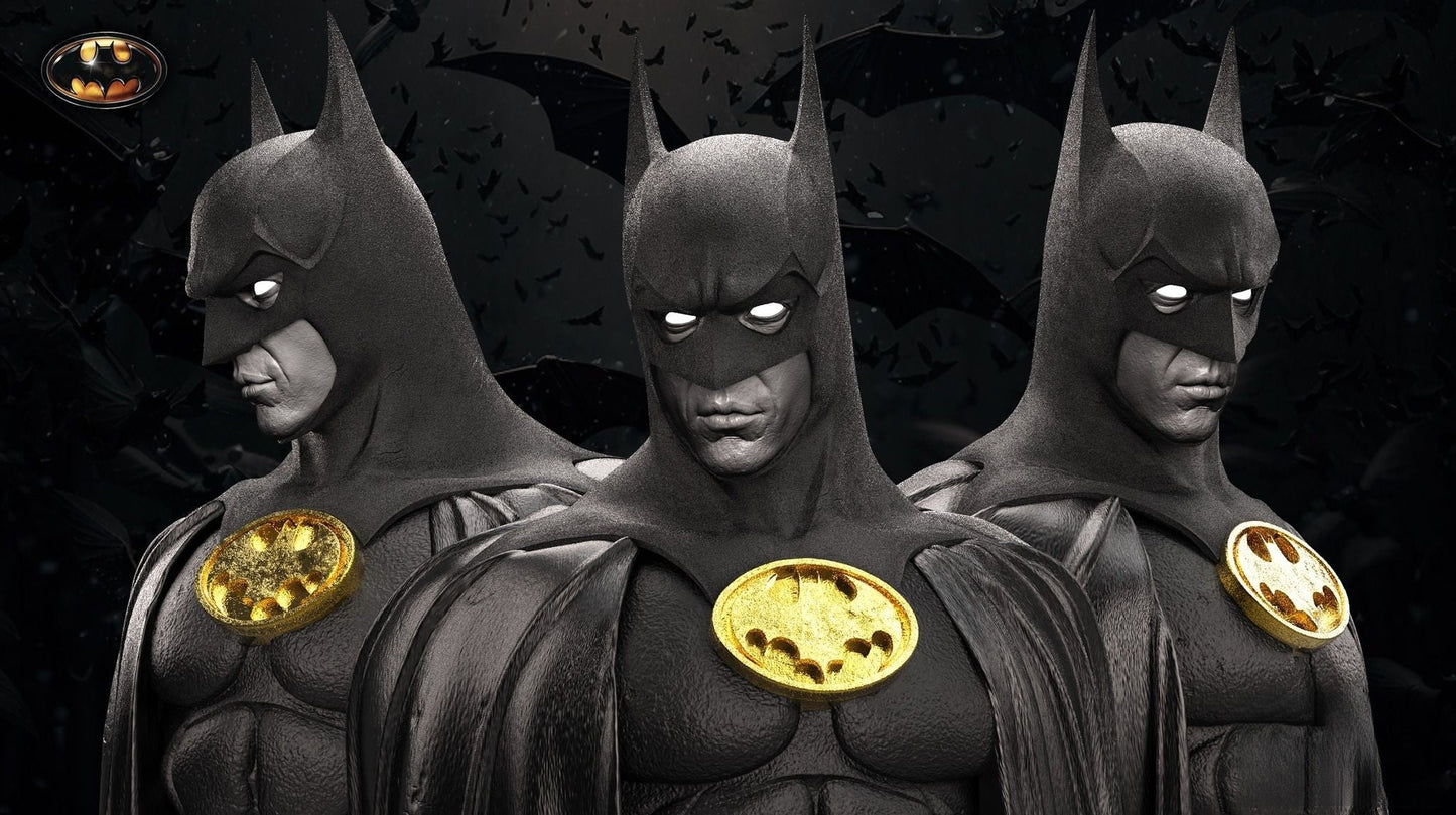 Batman 1989 - STL 3D Print Files - 3D Printed Garage Kit ガレージキット Resin Model Scale Figure フィギュア
