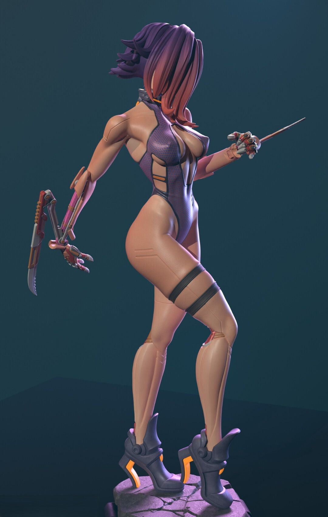 Cyberpunk Girl 1/8 Scale