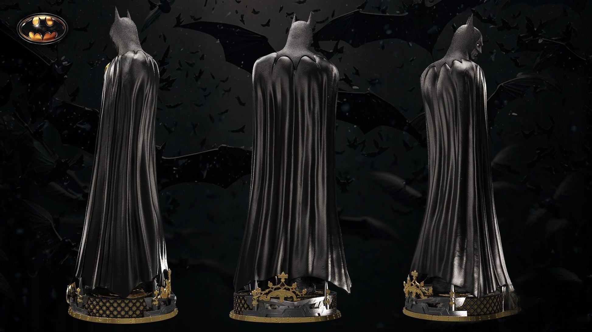 Batman 1989 - STL 3D Print Files - 3D Printed Garage Kit ガレージキット Resin Model Scale Figure フィギュア