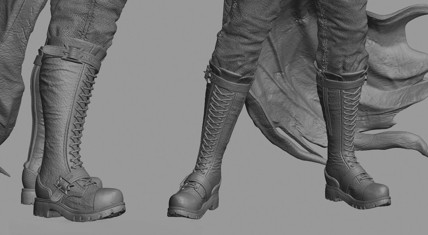 Batman Who Laughs - Bruce Wayne - STL 3D Print Files - 3D Printed Garage Kit ガレージキット Resin Model Scale Figure フィギュア