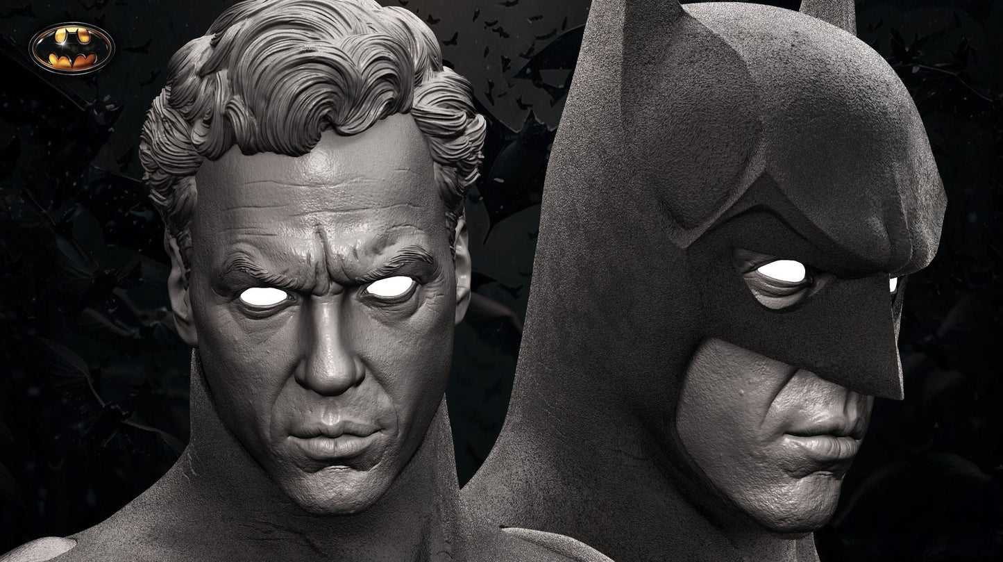 Batman 1989 - STL 3D Print Files - 3D Printed Garage Kit ガレージキット Resin Model Scale Figure フィギュア