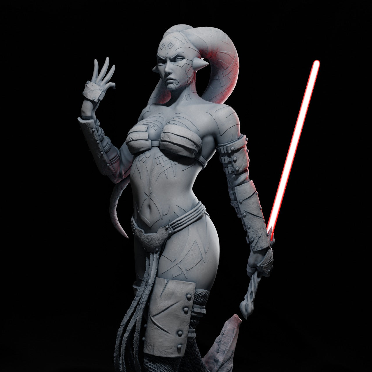 Darth Talon Special Edition- Star Wars - STL 3D Print Files - 3D Printed Garage Kit ガレージキット Resin Model Scale Figure フィギュア