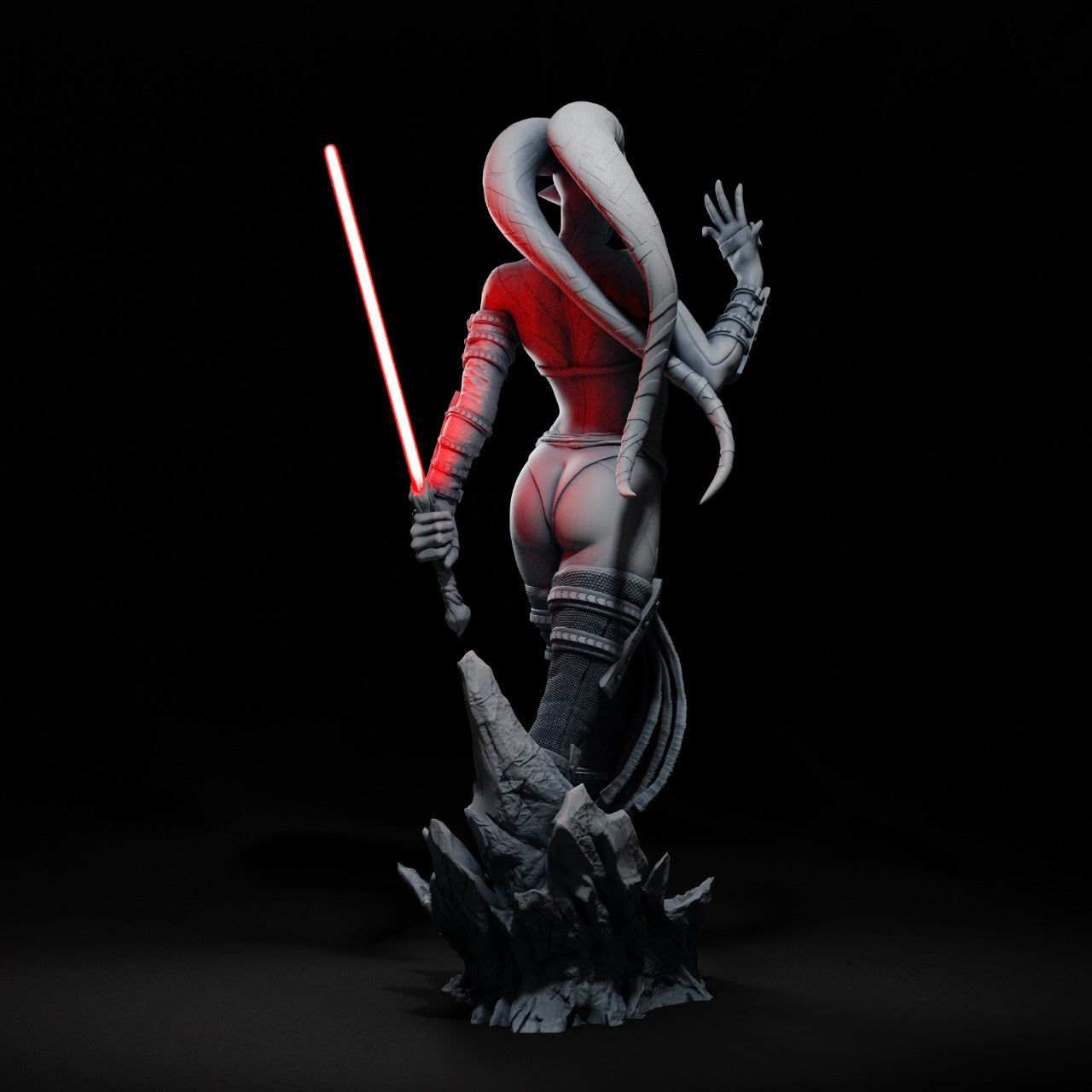 Darth Talon Special Edition- Star Wars - STL 3D Print Files - 3D Printed Garage Kit ガレージキット Resin Model Scale Figure フィギュア