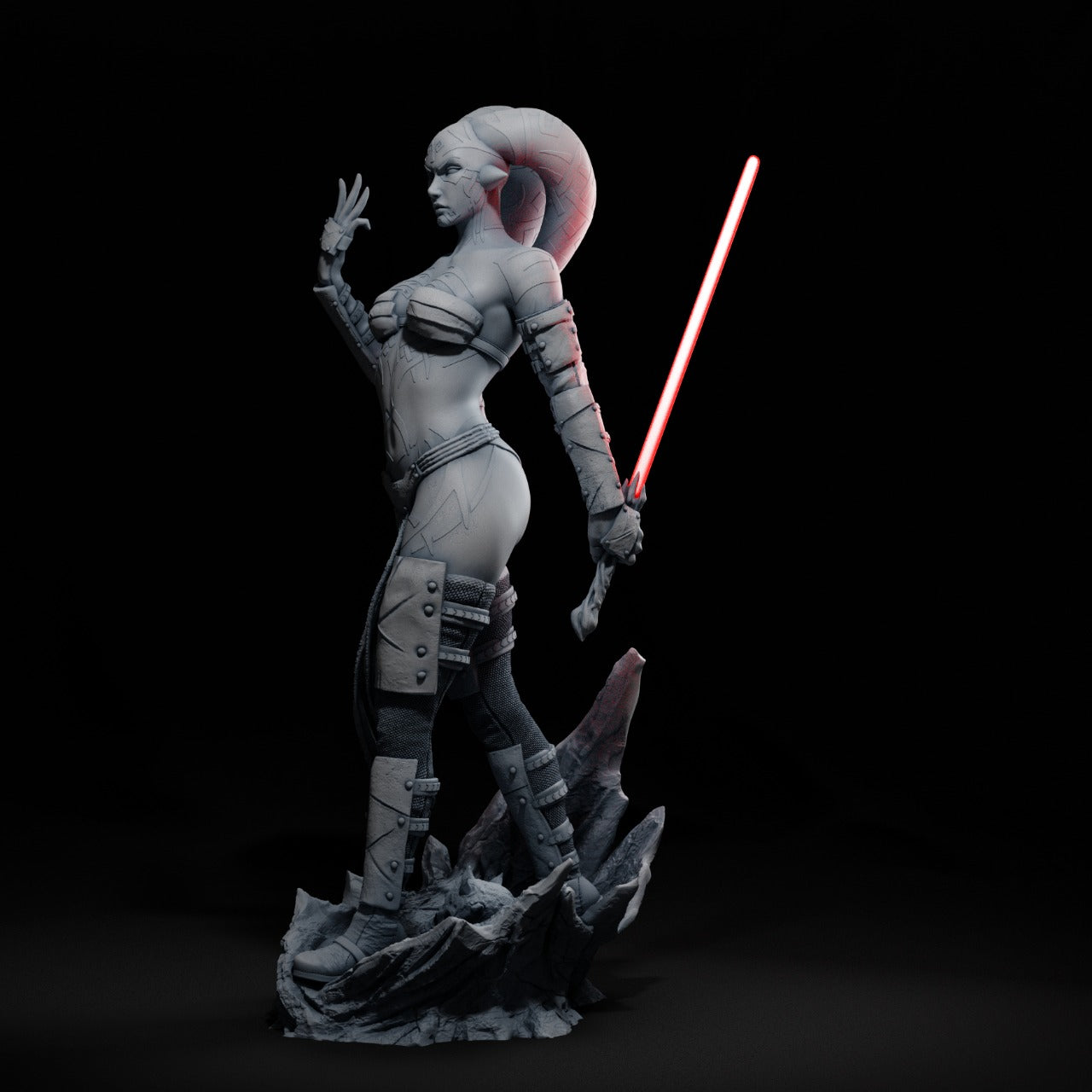 Darth Talon Special Edition- Star Wars - STL 3D Print Files - 3D Printed Garage Kit ガレージキット Resin Model Scale Figure フィギュア