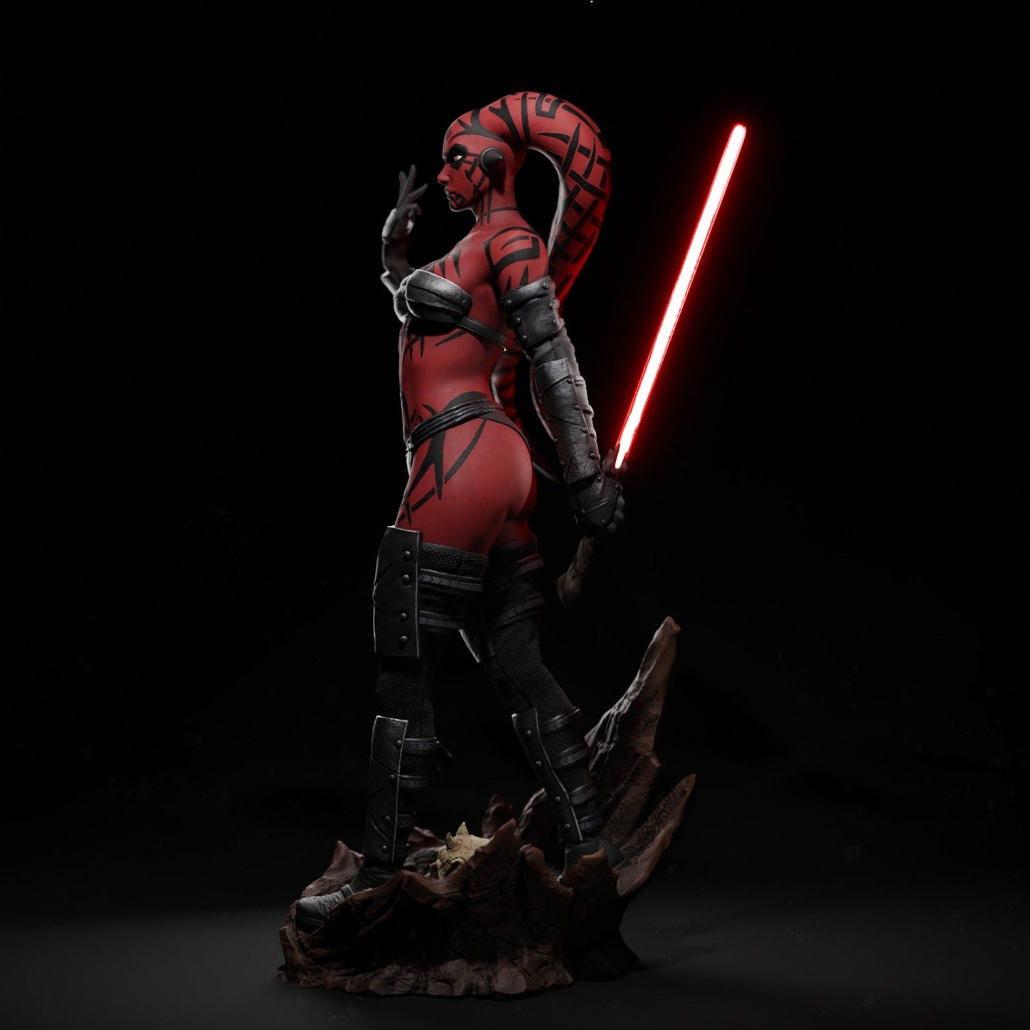 Darth Talon Special Edition- Star Wars - STL 3D Print Files - 3D Printed Garage Kit ガレージキット Resin Model Scale Figure フィギュア