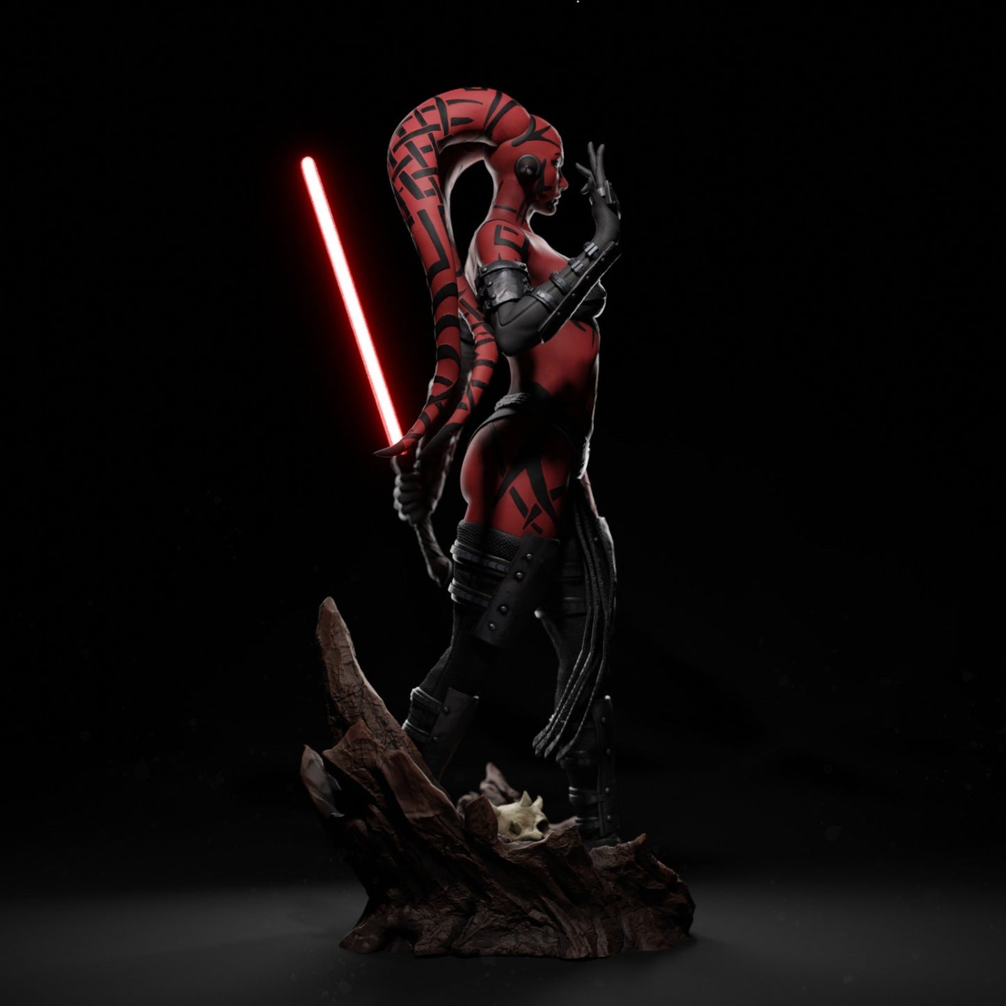 Darth Talon Special Edition- Star Wars - STL 3D Print Files - 3D Printed Garage Kit ガレージキット Resin Model Scale Figure フィギュア