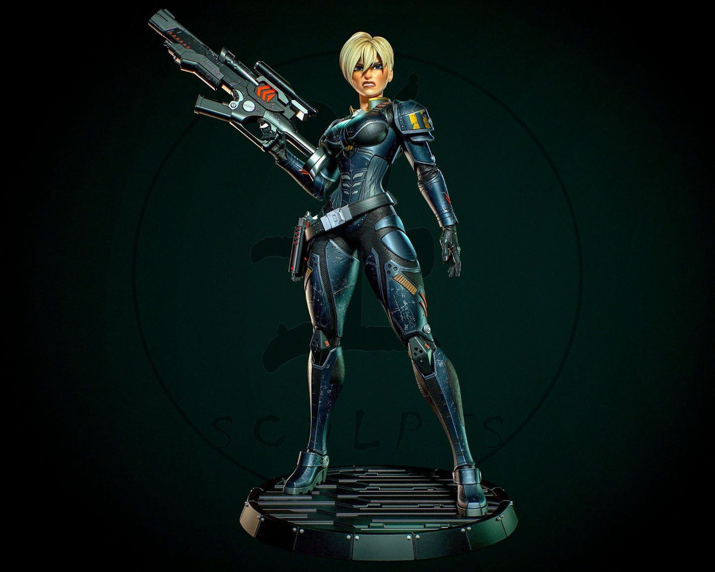 Sergeant Calhoun Special Edition 1/8 Scale