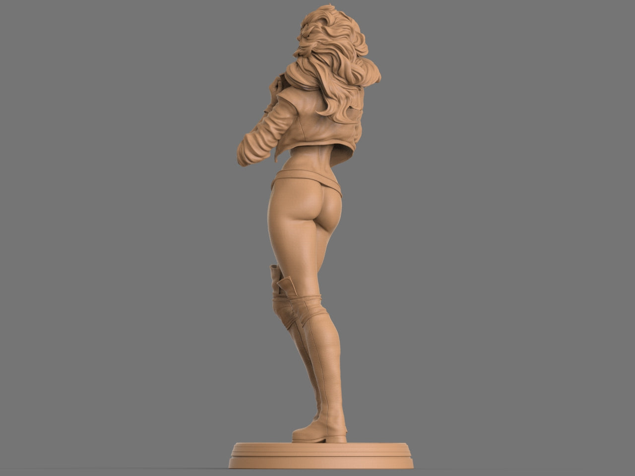 1361 Rogue Special Edition - X-men - STL 3D Print Files - 3D Printed Garage Kit ガレージキット Resin Model Scale Figure フィギュア
