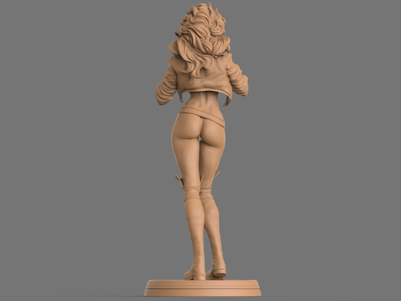 1361 Rogue Special Edition - X-men - STL 3D Print Files - 3D Printed Garage Kit ガレージキット Resin Model Scale Figure フィギュア