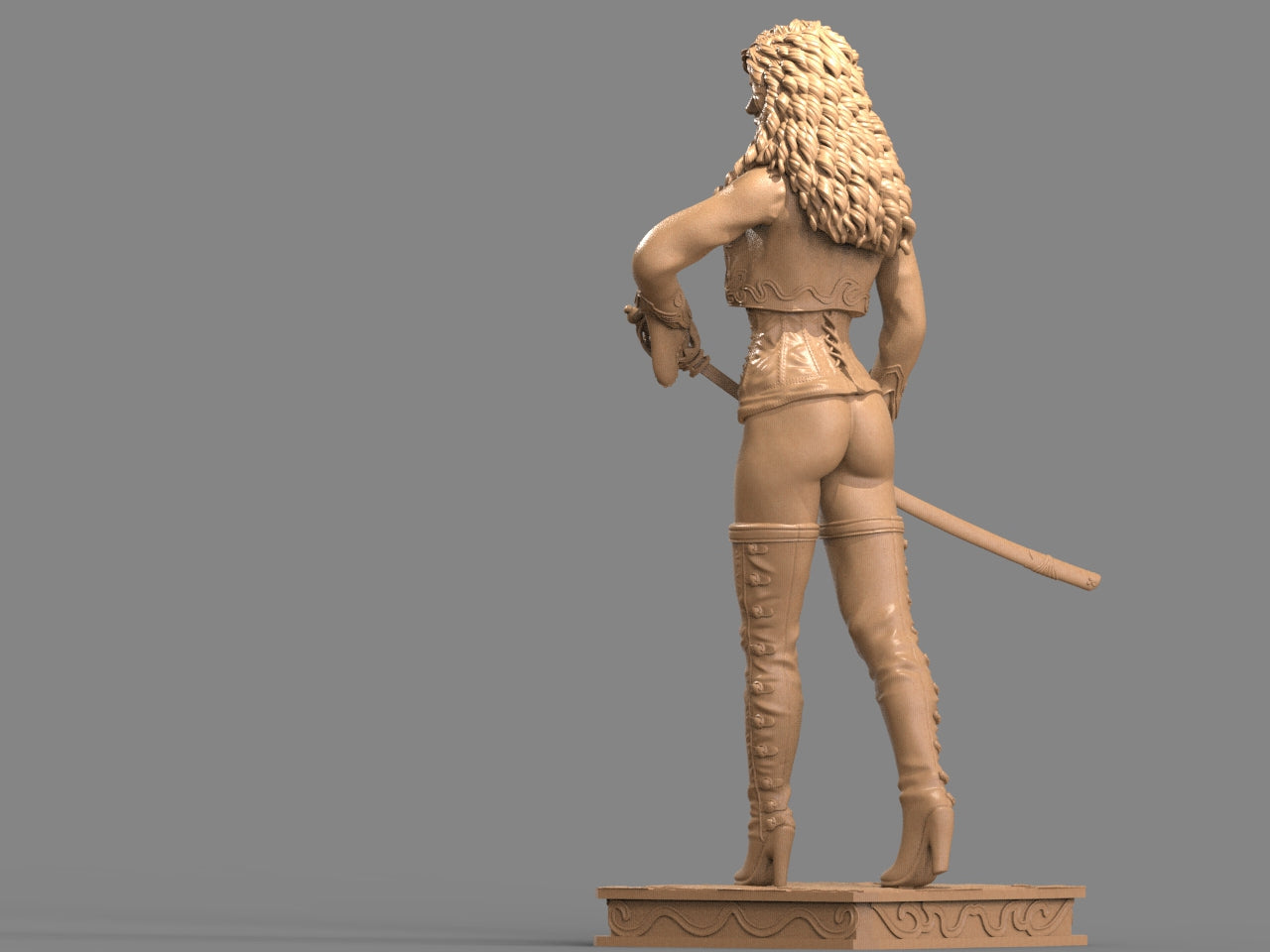 Anna Valerious Special Edition - Van Helsing - STL 3D Print Files - 3D Printed Garage Kit ガレージキット Resin Model Scale Figure フィギュア