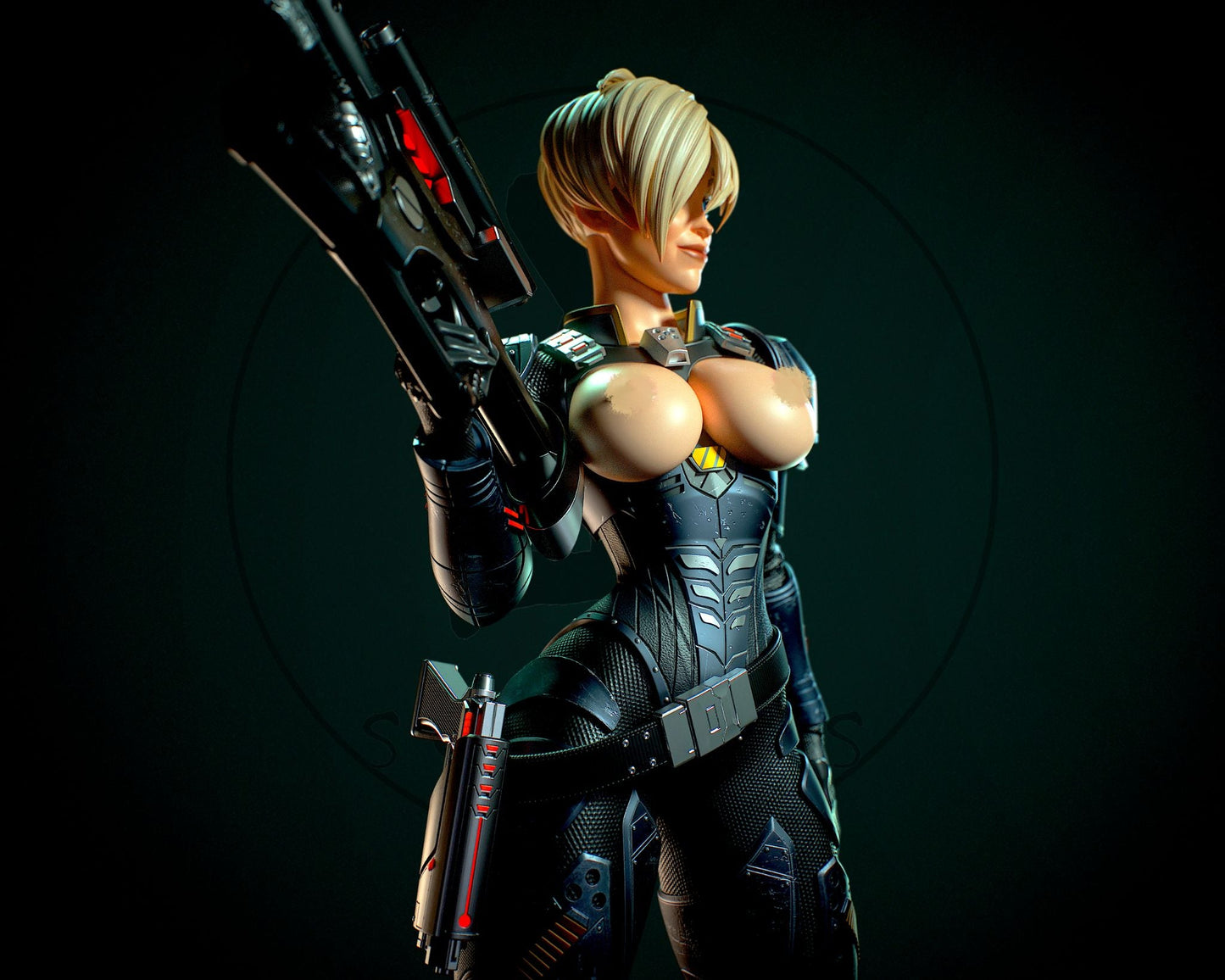 Sergeant Calhoun Special Edition 1/8 Scale