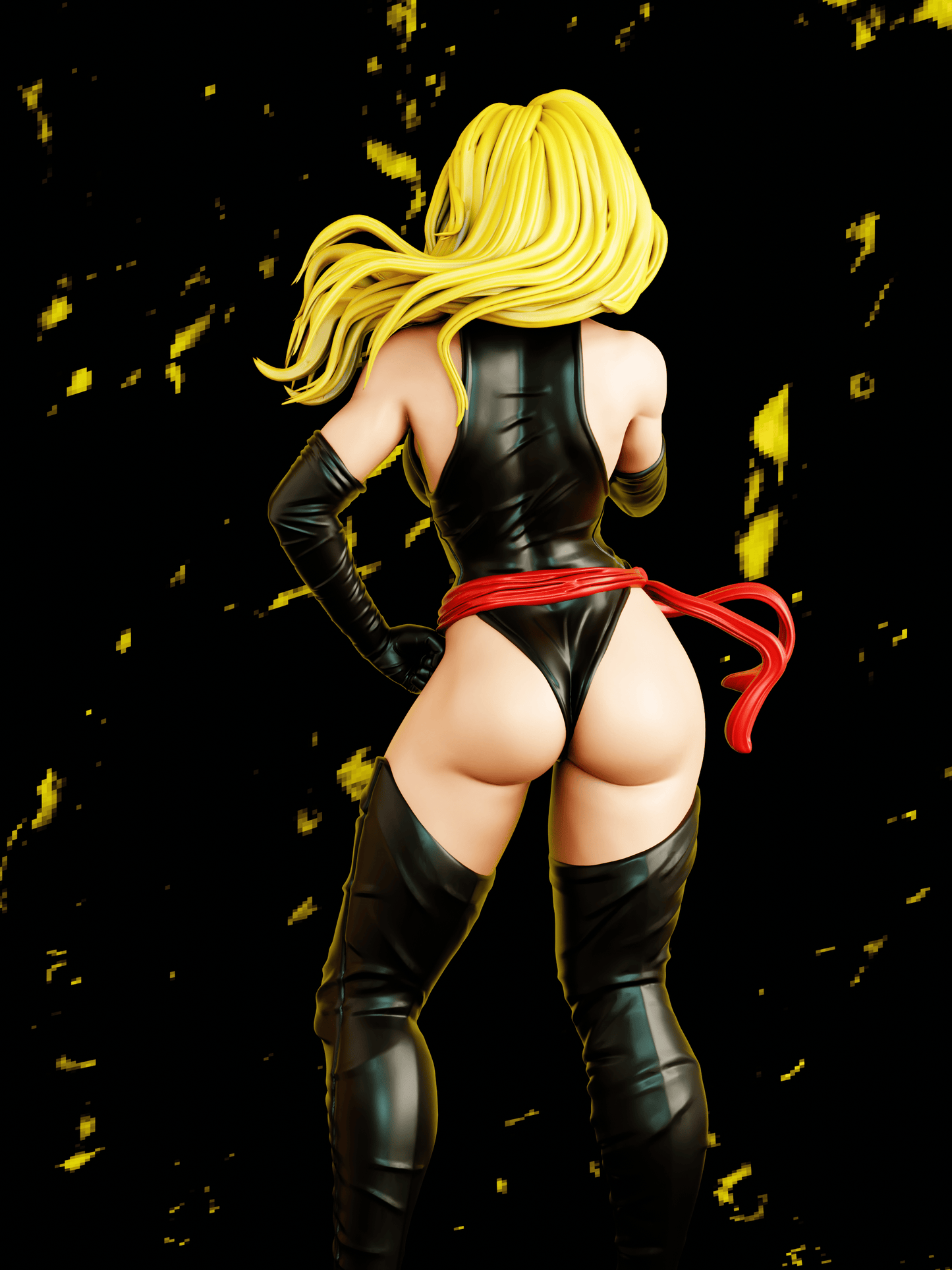 Ms. Marvel Special Edition - Carol Denvers 1/8 Scale - 3D Printed Garage Kit ガレージキット Resin Model Scale Figure フィギュア