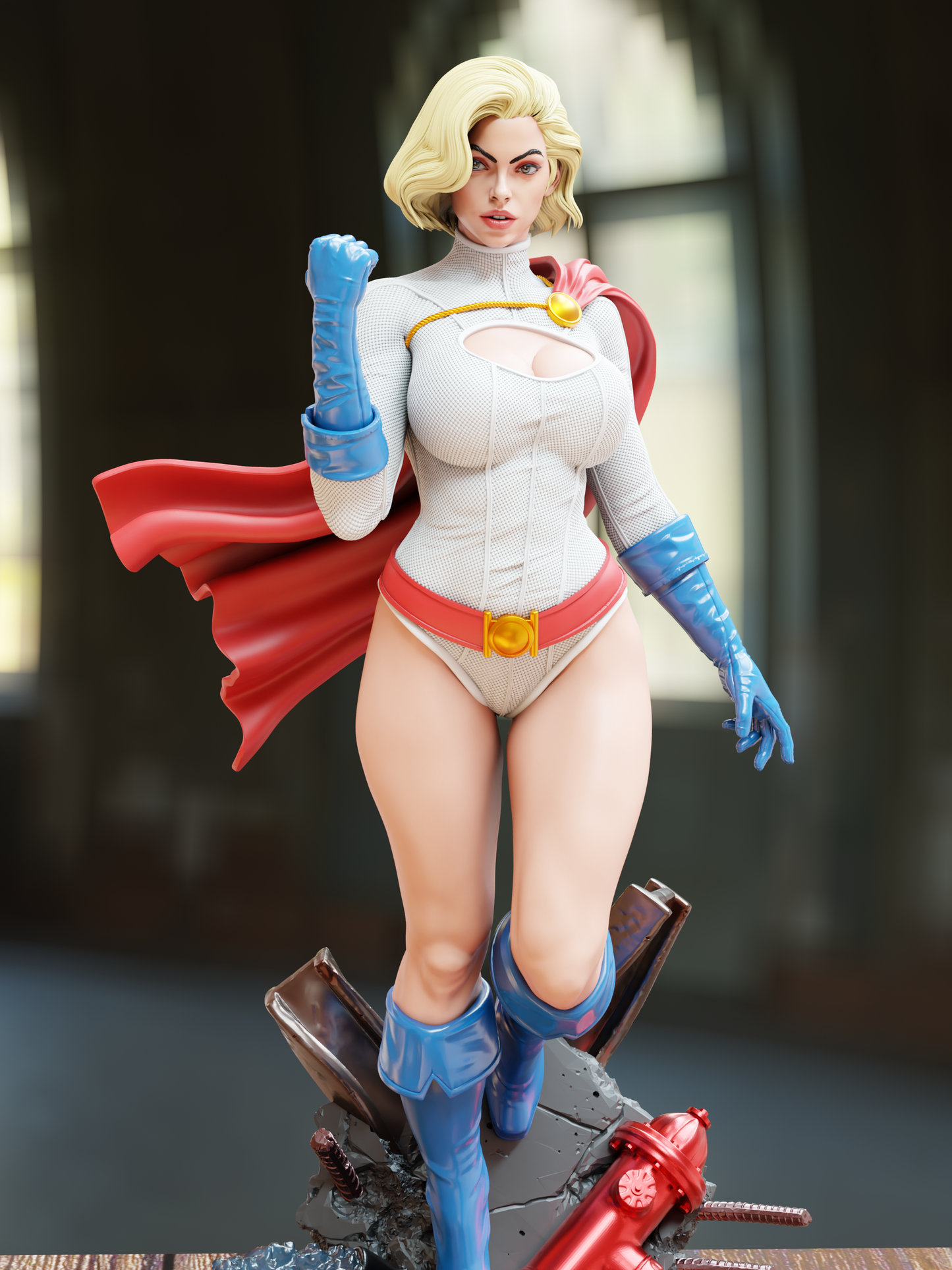 Power Girl 1/8 Scale