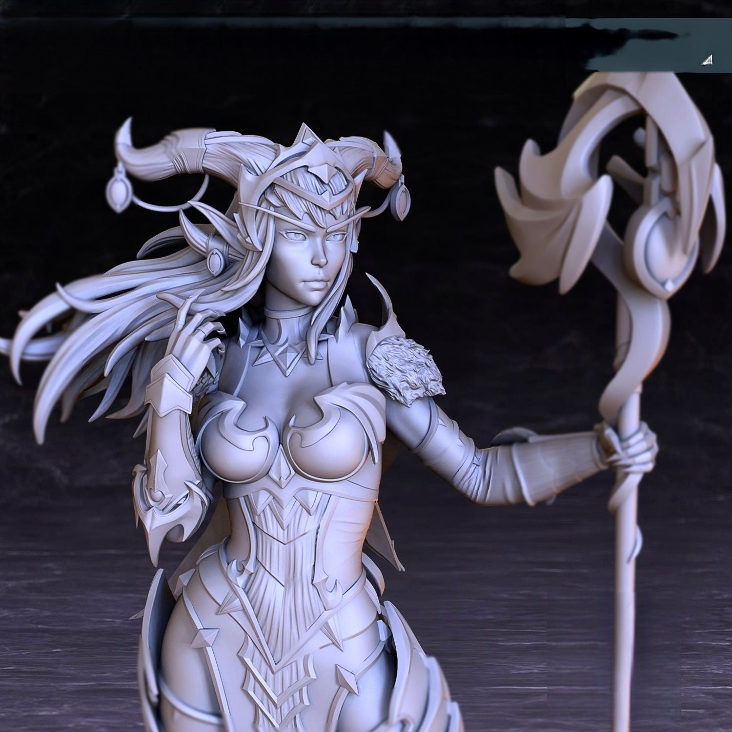 Alexstrasza Special Edition - World of Warcraft - STL 3D Print Files - 3D Printed Garage Kit ガレージキット Resin Model Scale Figure フィギュア