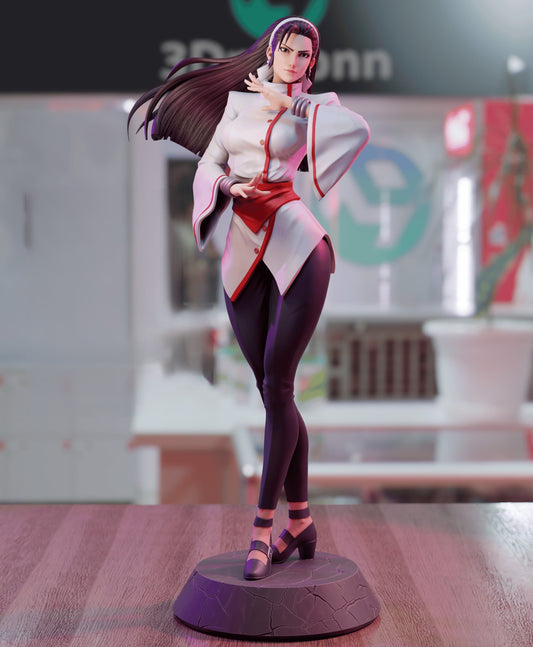 Chizuru Kagura - The King of Fighters 1/8 Scale - 3D Printed Garage Kit ガレージキット Resin Model Scale Figure フィギュア