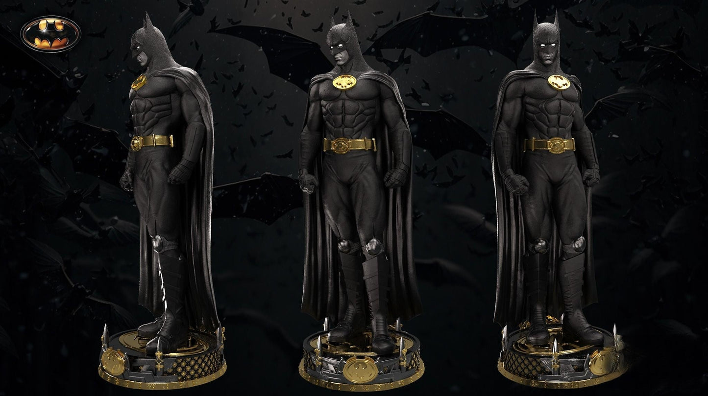 Batman 1989 - STL 3D Print Files - 3D Printed Garage Kit ガレージキット Resin Model Scale Figure フィギュア