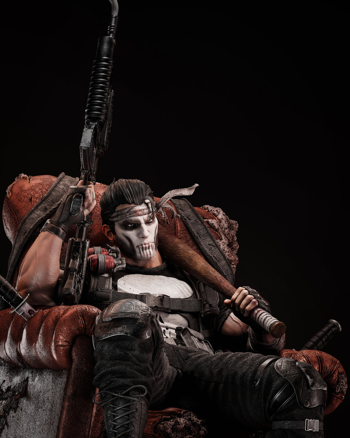 Battle-Ready Comic Universe Guardian resin kit view 13