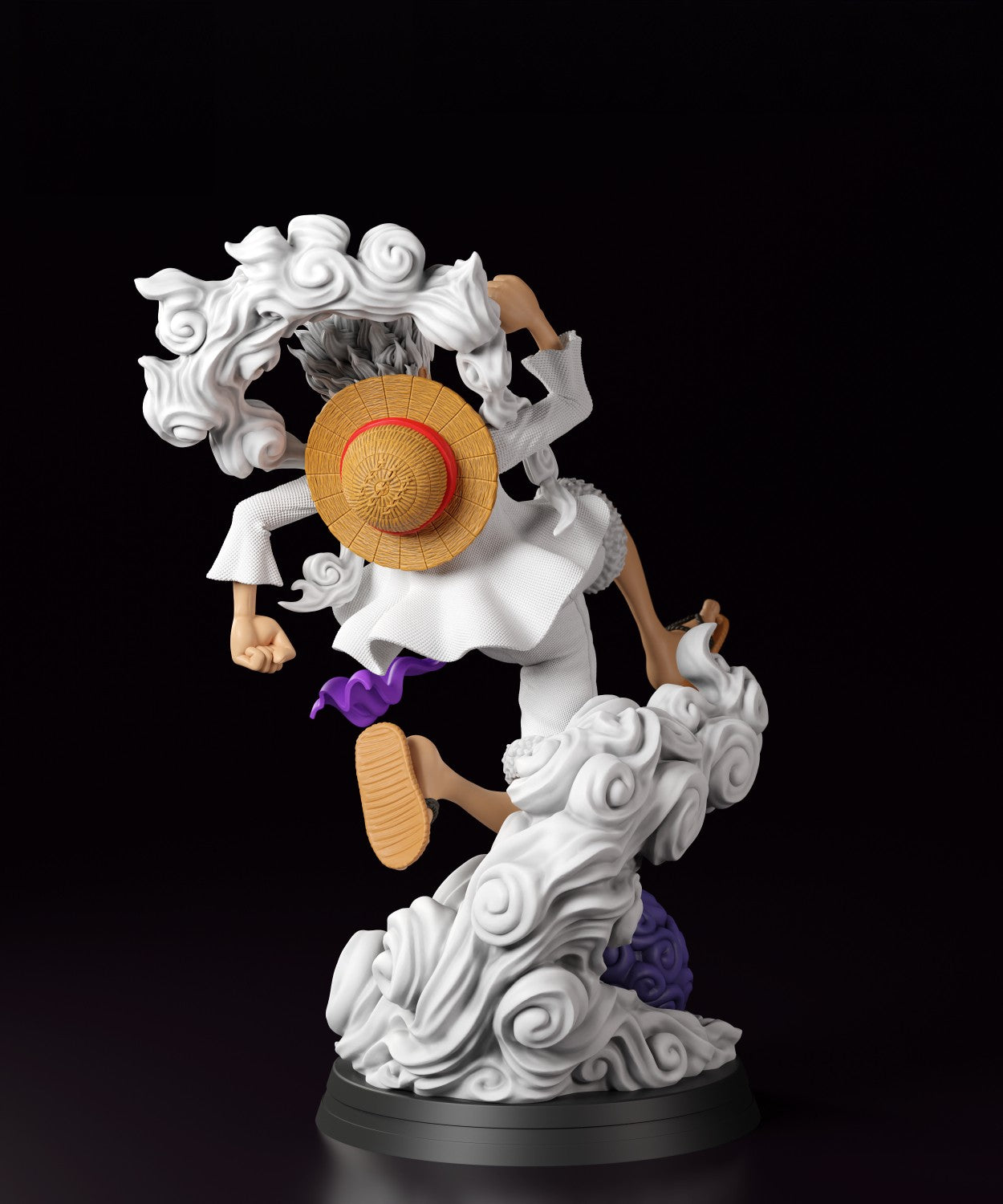 Luffy Gear 5 - One Piece 1/8 Scale - 3D Printed Garage Kit ガレージキット Resin Model Scale Figure フィギュア