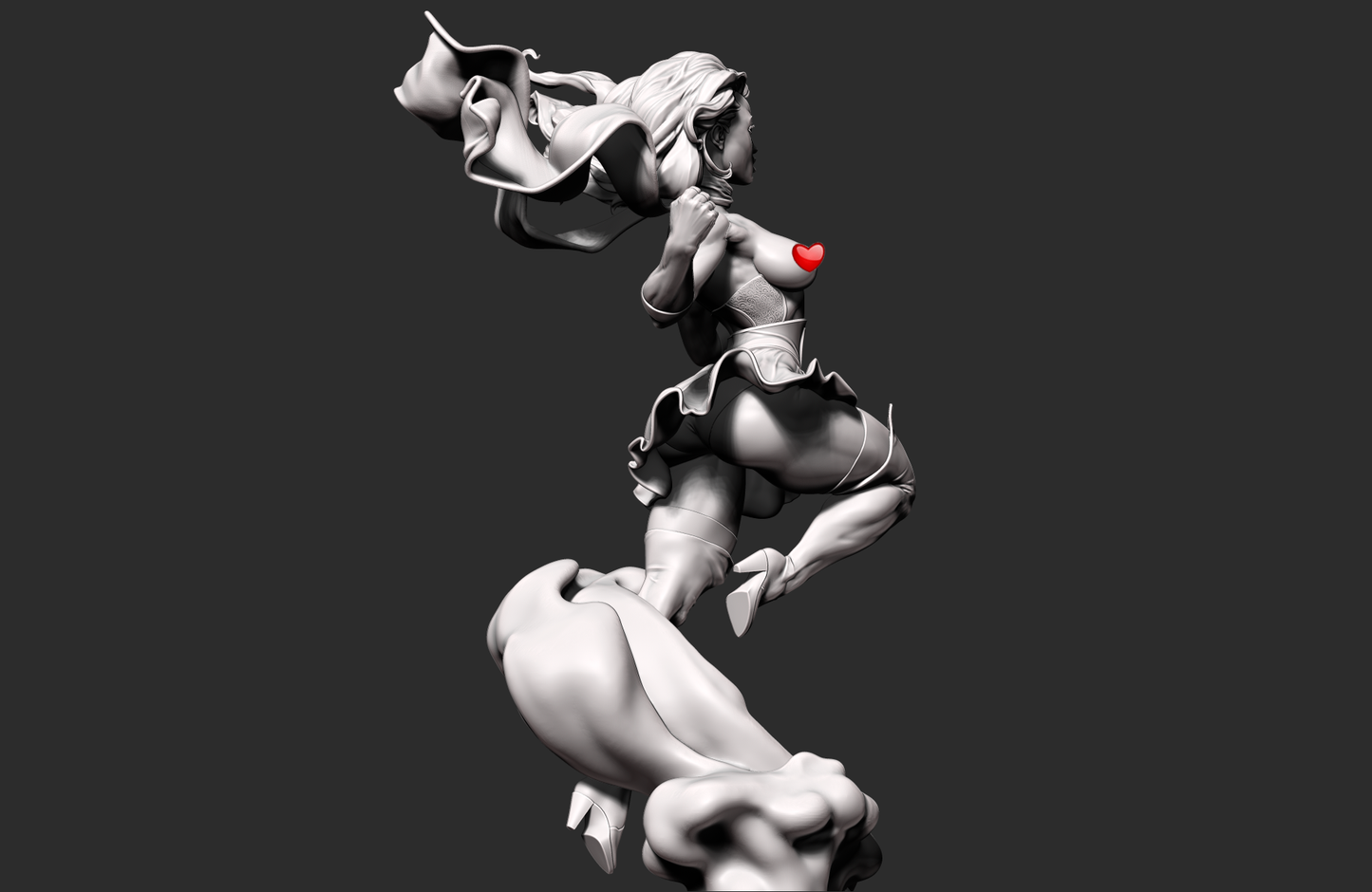 1576 DC Bombshell Supergirl Special Edition - Kara Starikov - STL 3D Print Files - 3D Printed Garage Kit ガレージキット Resin Model Scale Figure フィギュア
