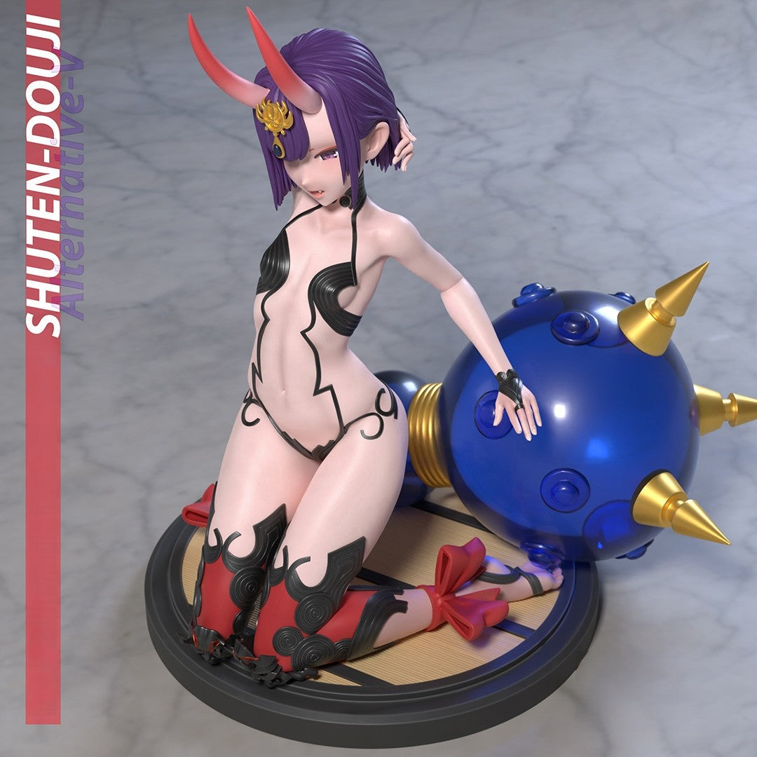 Shuten-Douji Special Edition - Fate/Grand Order 1/8 Scale - 3D Printed Garage Kit ガレージキット Resin Model Scale Figure フィギュア