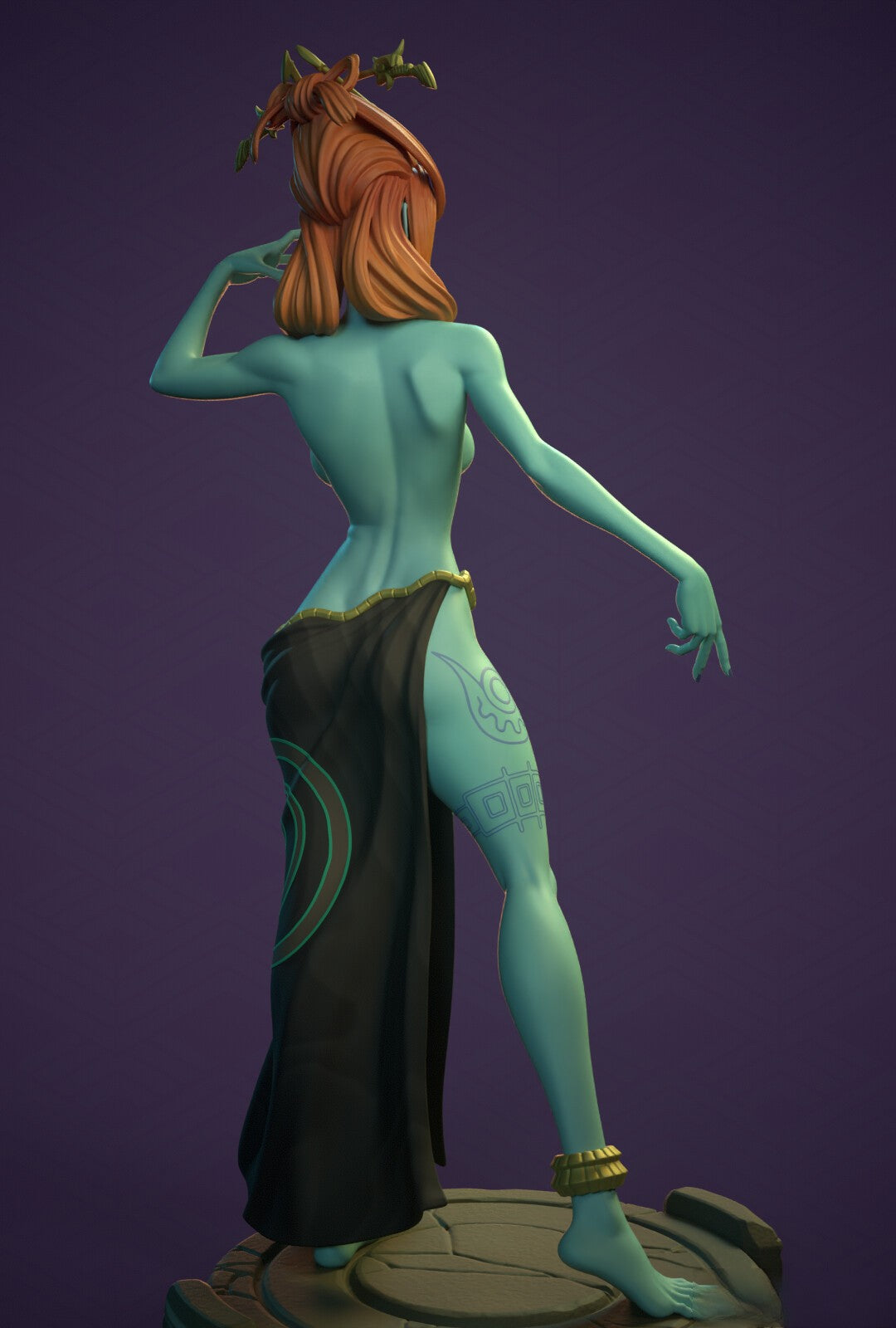 True Midna Special Edition - The Legend of Zelda - STL 3D Print Files - 3D Printed Garage Kit ガレージキット Resin Model Scale Figure フィギュア