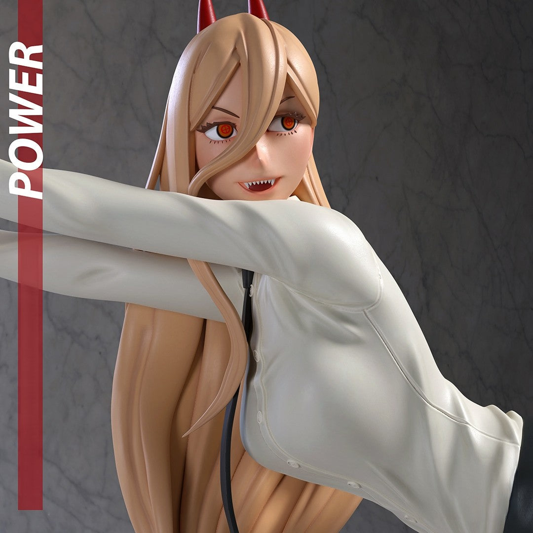 1519 Power Special Edition - Chainsaw Man - STL 3D Print Files - 3D Printed Garage Kit ガレージキット Resin Model Scale Figure フィギュア