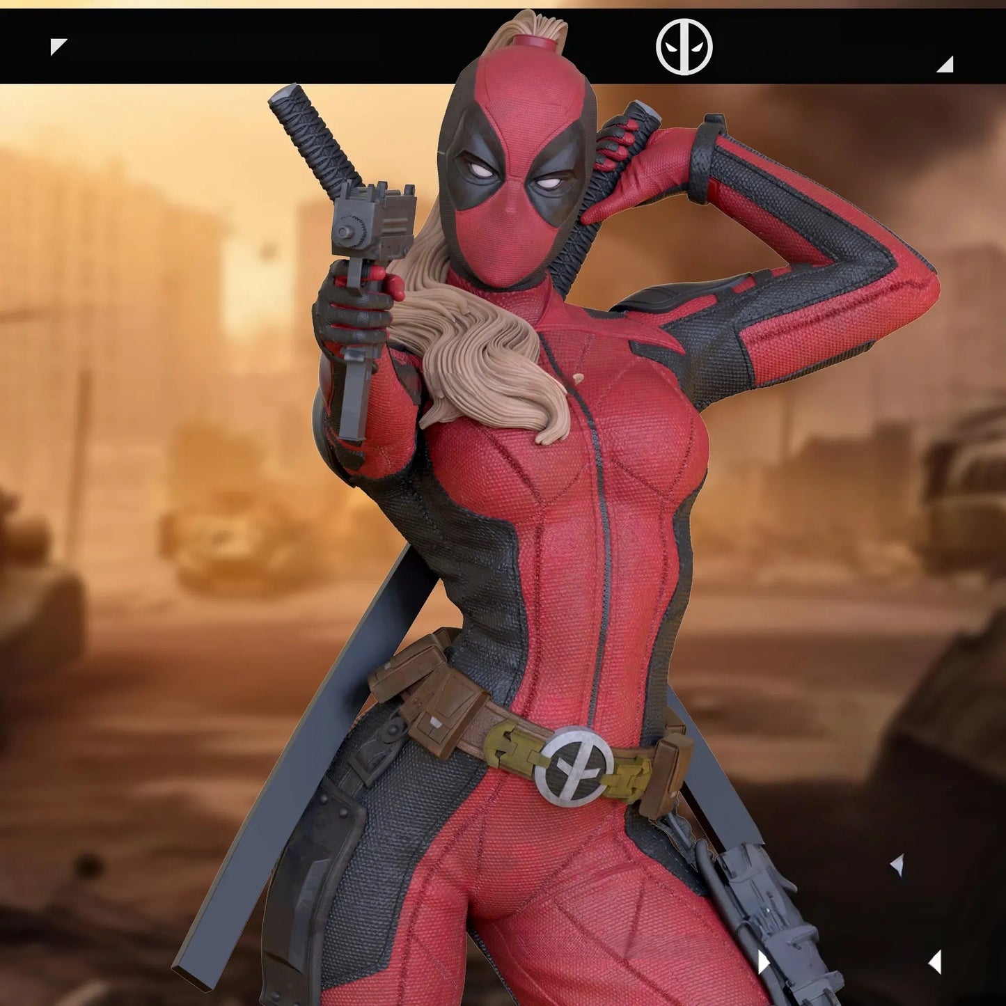 Lady Deadpool Special Edition 1/8 Scale