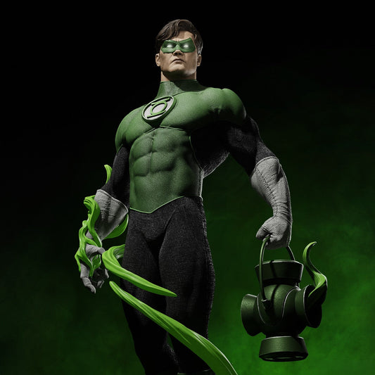 Green Lantern - DC Comics - STL 3D Print Files - 3D Printed Garage Kit ガレージキット Resin Model Scale Figure フィギュア