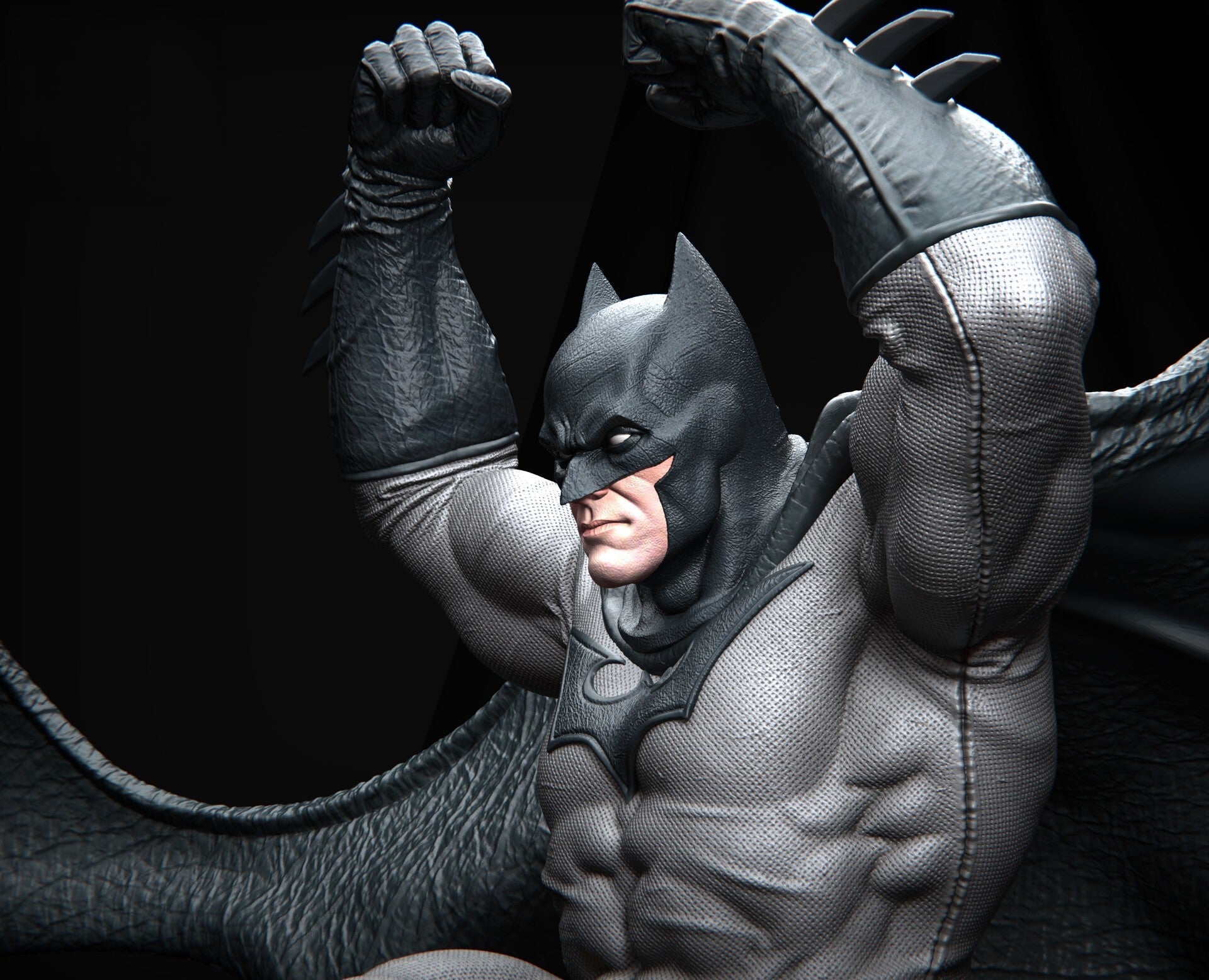 1482 Batman - DC Comics - STL 3D Print Files - 3D Printed Garage Kit ガレージキット Resin Model Scale Figure フィギュア