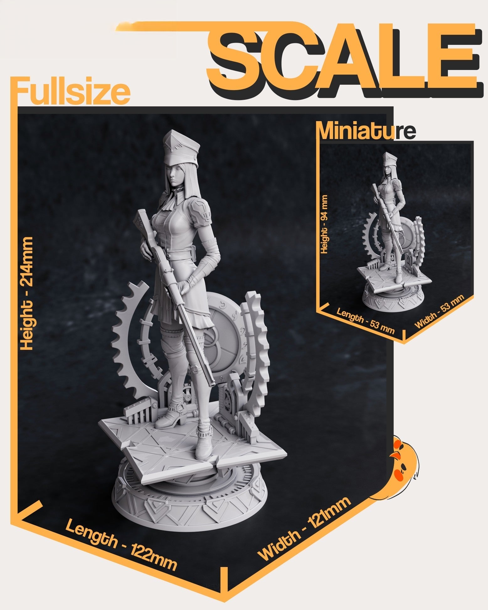 Caitlyn Arcane - League of Legends 1/8 Scale - 3D Printed Garage Kit ガレージキット Resin Model Scale Figure フィギュア