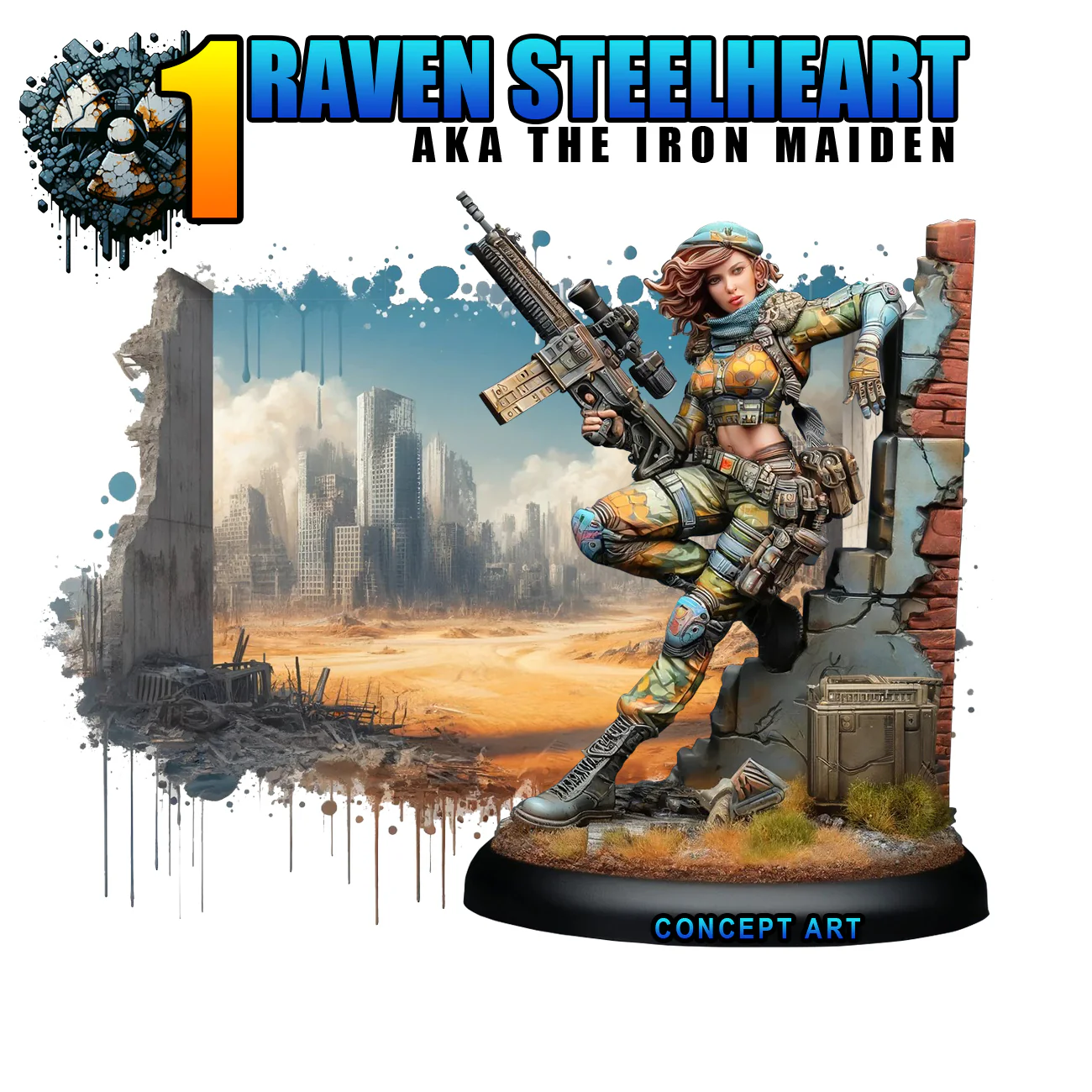 The Wasteland Queens Special Edition 1/8 Scale