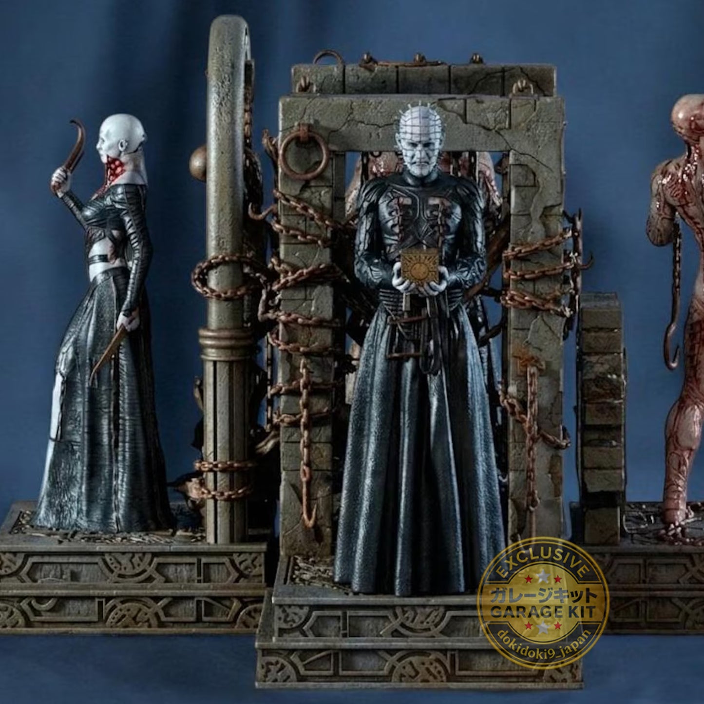 Hellraiser Horror Resin Garage Kit – Complete Pinheads | Unpainted 3D Printed Resin Model