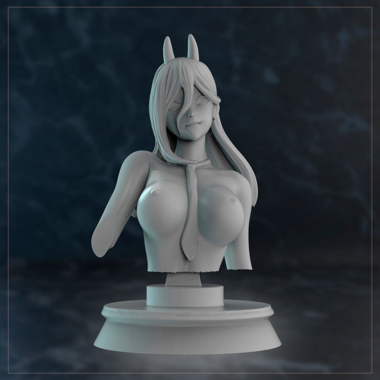 1297 Power Special Edition - Chainsaw Man - STL 3D Print Files - 3D Printed Garage Kit ガレージキット Resin Model Scale Figure フィギュア