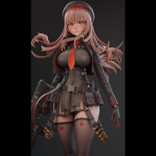 Rapi Resin Garage Kit – Game – 1/8 Scale | Unpainted 3D Printed Resin Model