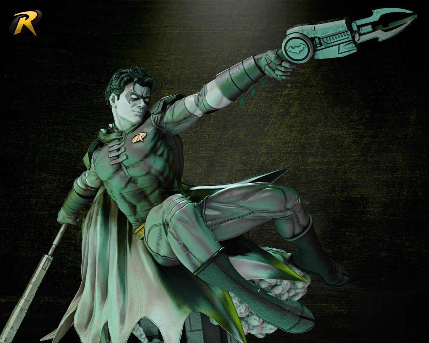 Robin Tim - Young Justice - STL 3D Print Files - 3D Printed Garage Kit ガレージキット Resin Model Scale Figure フィギュア