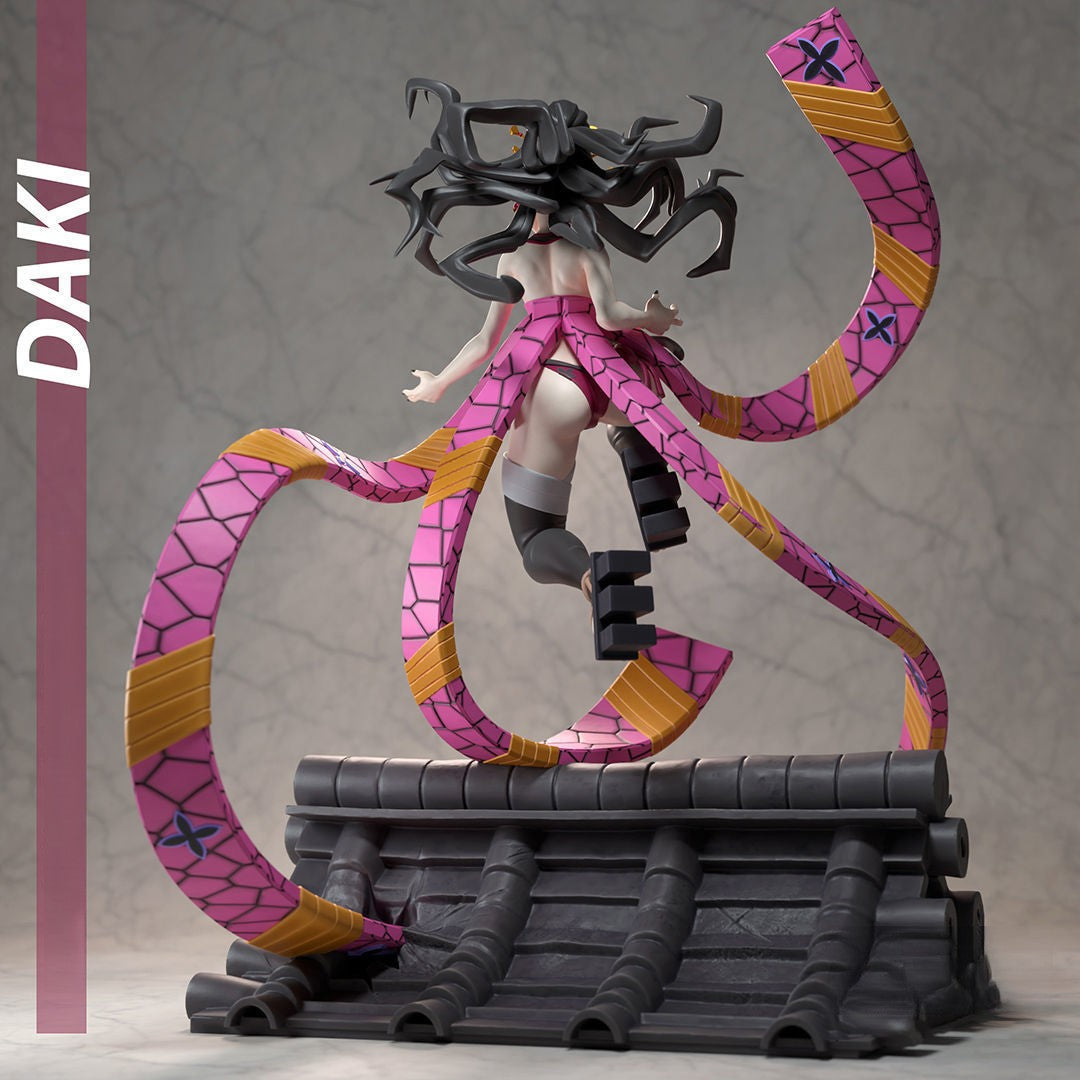 1476 Daki Special Edition - Kimetsu no Yaiba - STL 3D Print Files - 3D Printed Garage Kit ガレージキット Resin Model Scale Figure フィギュア