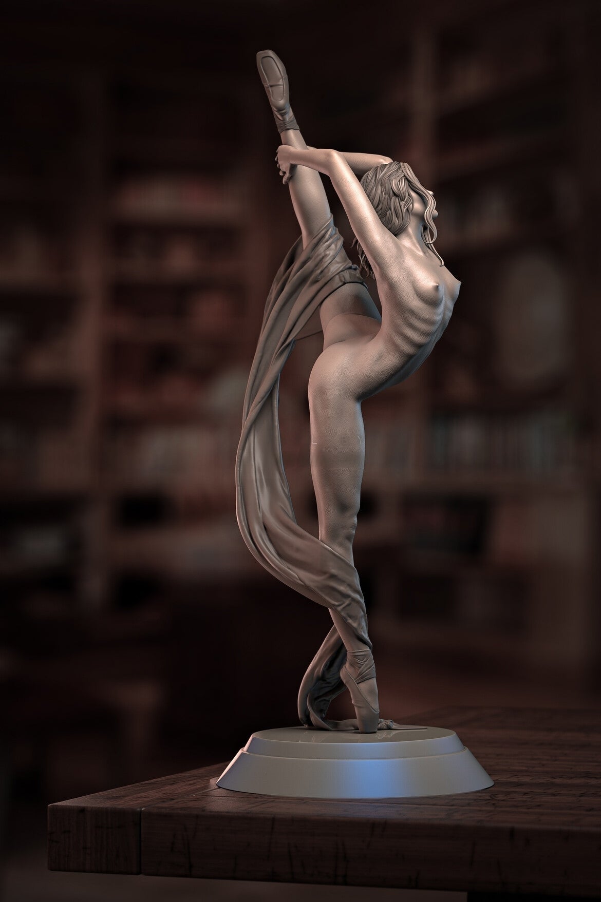 Venturi Special Edition - Artistic Ballerina 1/8 Scale - 3D Printed Garage Kit ガレージキット Resin Model Scale Figure フィギュア