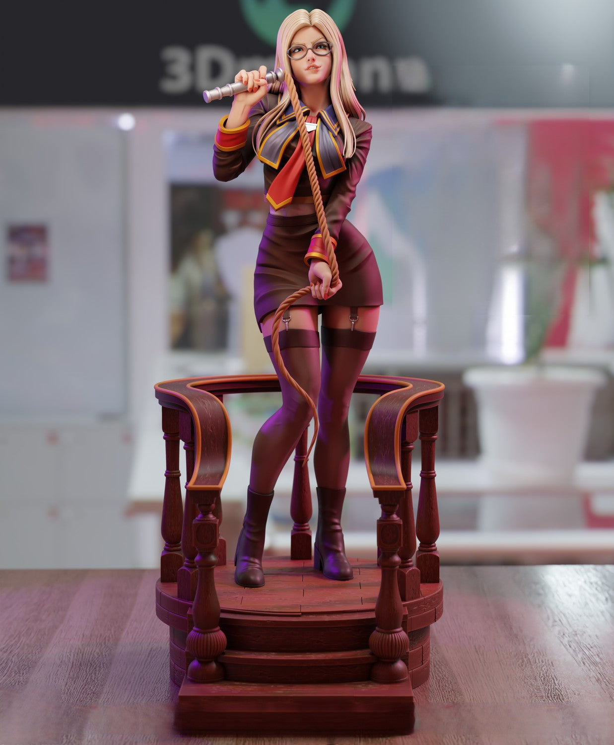 Quistis Trepe Special Edition - Final Fantasy - STL 3D Print Files - 3D Printed Garage Kit ガレージキット Resin Model Scale Figure フィギュア