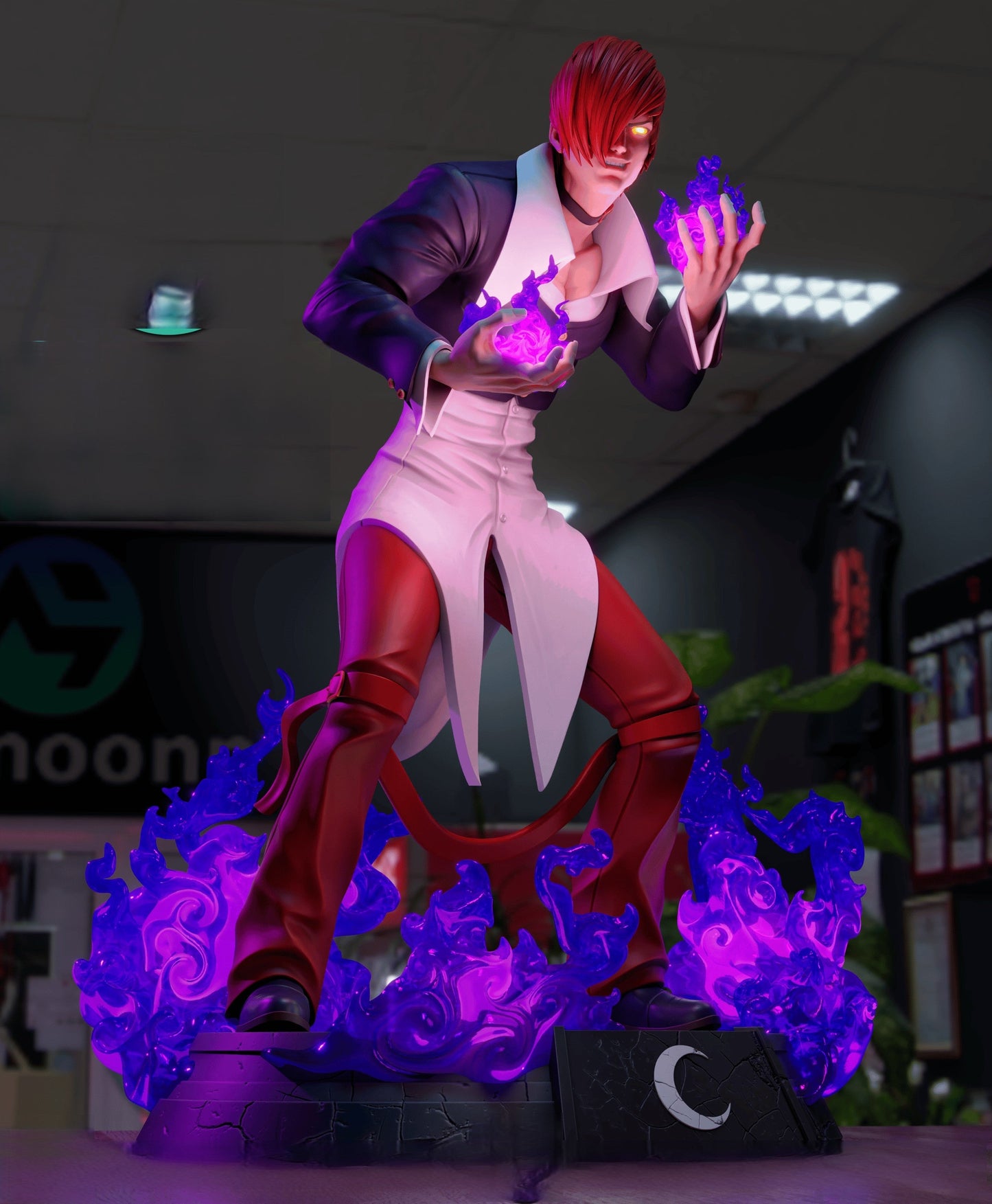 Lori Yagami - The King of Fighters 1/8 Scale - 3D Printed Garage Kit ガレージキット Resin Model Scale Figure フィギュア