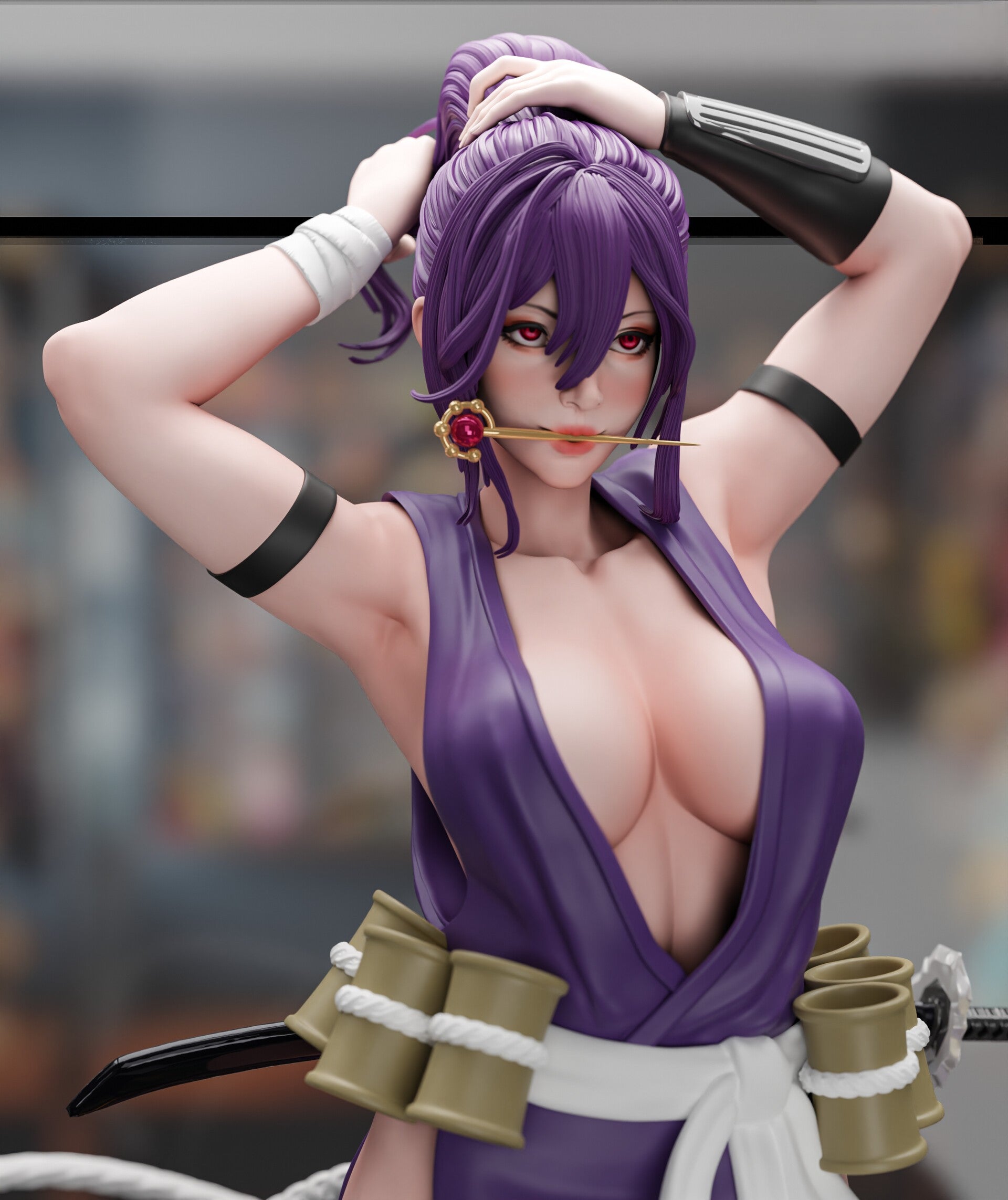 Yuzuriha Special Edition - Hell's Paradise 1/8 Scale - 3D Printed Garage Kit ガレージキット Resin Model Scale Figure フィギュア