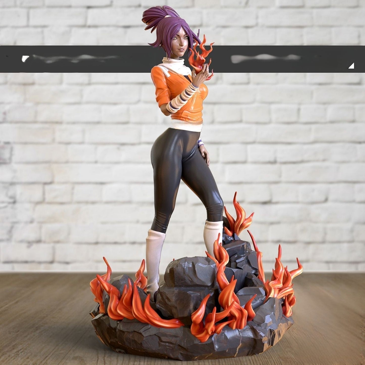 Yoruichi Shihouin Special Edition - Bleach - STL 3D Print Files - 3D Printed Garage Kit ガレージキット Resin Model Scale Figure フィギュア