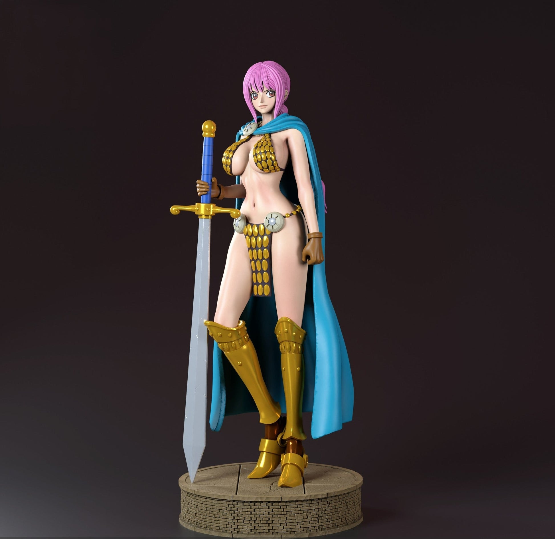 Rebecca Special Edition - One Piece 1/8 Scale - 3D Printed Garage Kit ガレージキット Resin Model Scale Figure フィギュア